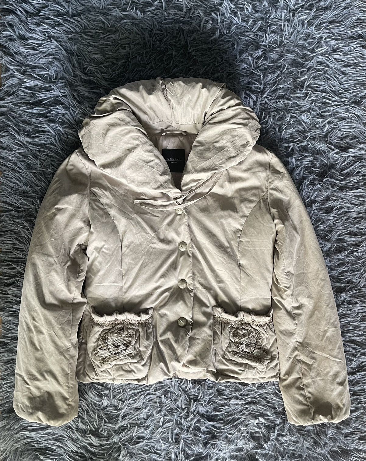 Max Mara × Weekend Max Mara Max Mara Weekend quilted warm jacket Size S / US 4 / IT 40 - 1 Thumbnail
