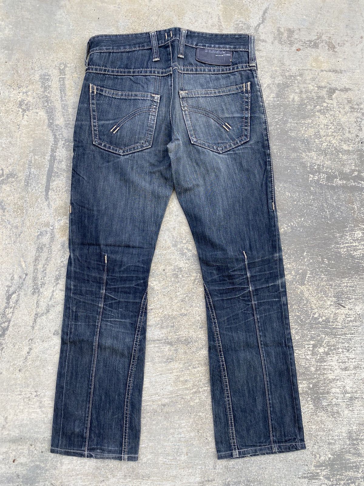 Neil Barrett AW 06 NEIL BARRETT INDIGO FLARED COWBOY TWISTED PUNK RAVER Size US 30 / EU 46 - 2 Thumbnail