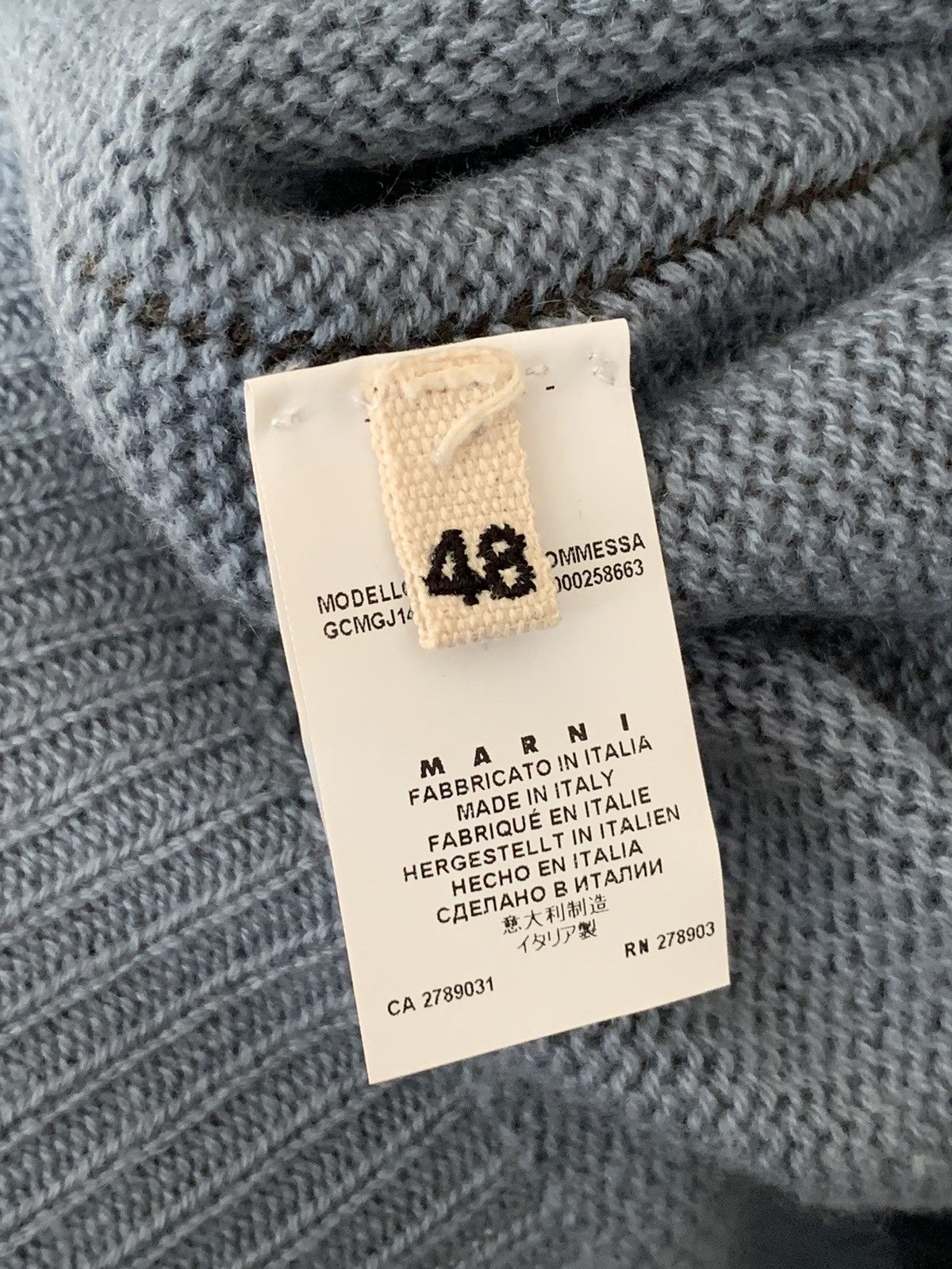 Marni Marni Overlock Cashmere Sweater Size US M / EU 48-50 / 2 - 4 Thumbnail