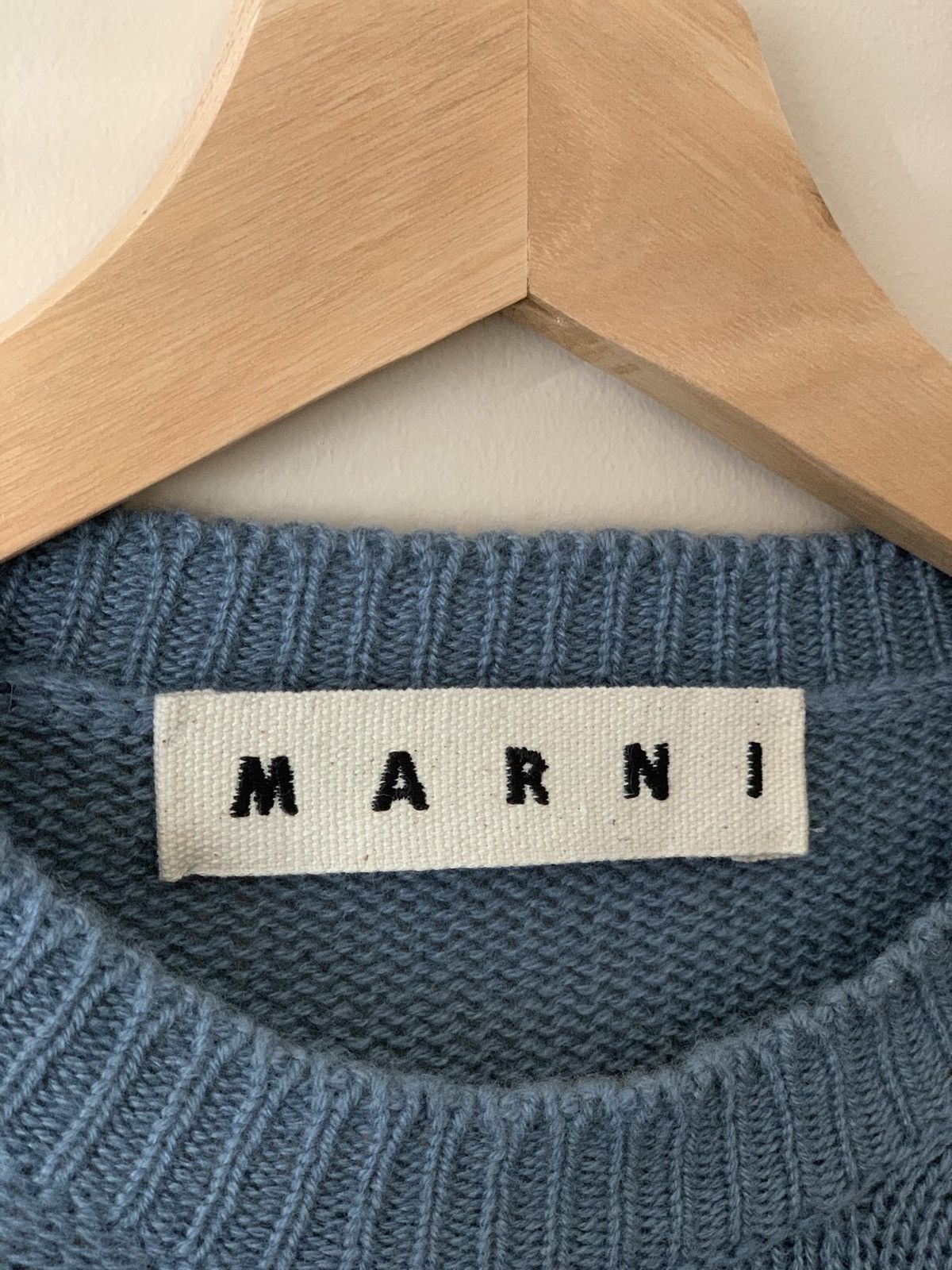 Marni Marni Overlock Cashmere Sweater Size US M / EU 48-50 / 2 - 2 Thumbnail