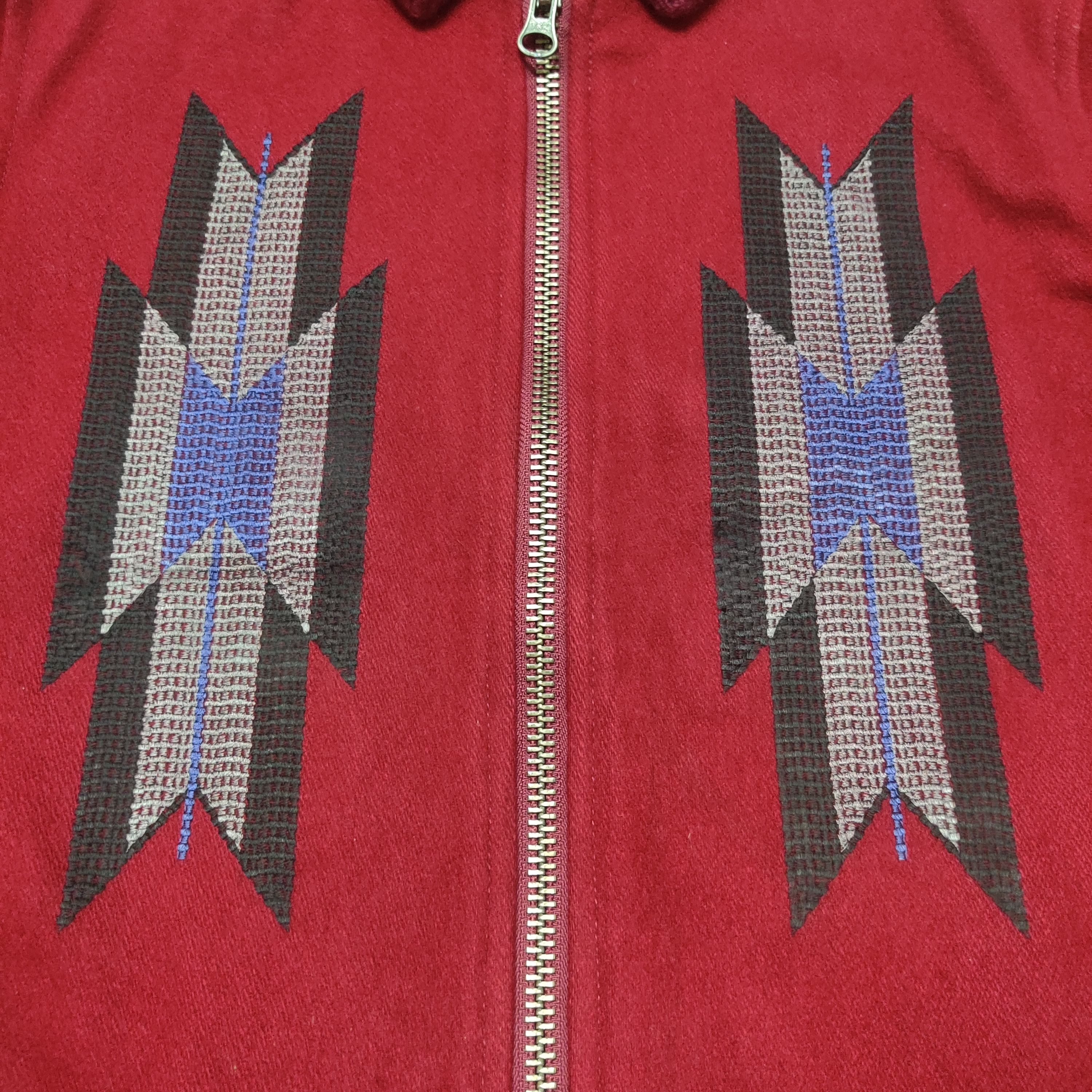 291295=Homme Vintage 291295 Homme Navajo Wool Jacket Size US M / EU 48-50 / 2 - 5 Thumbnail