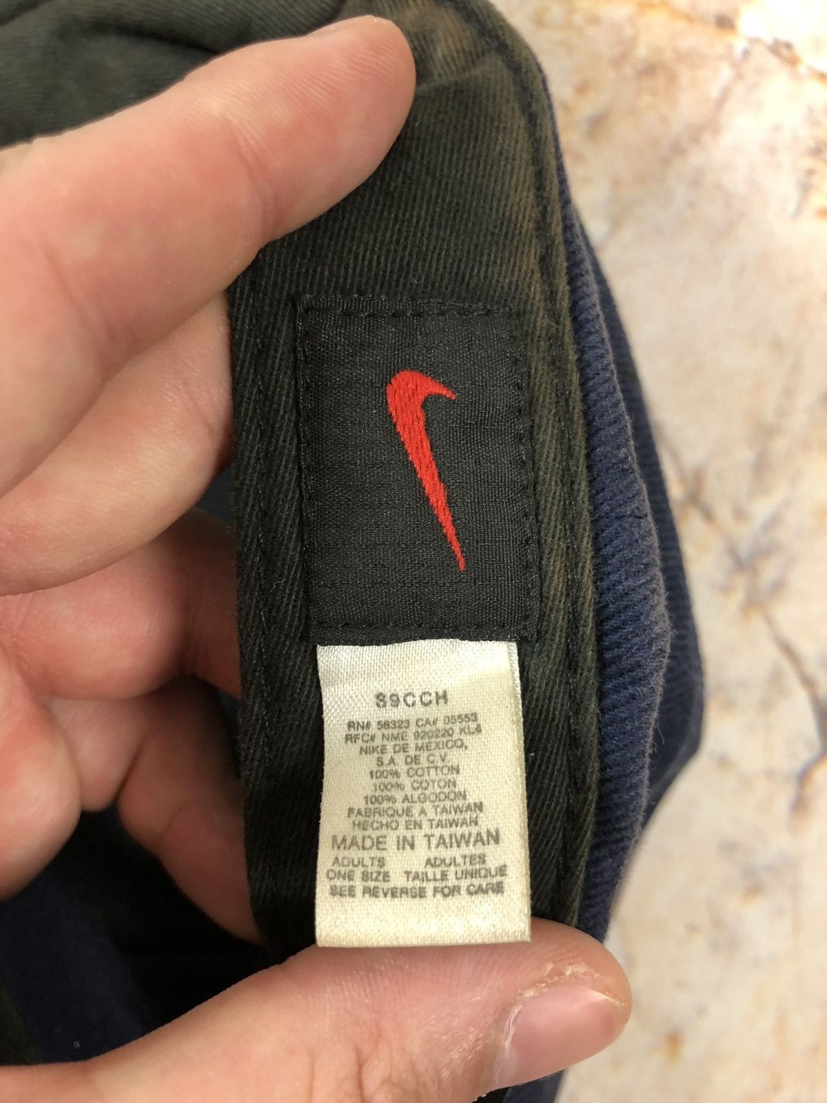Nike × Vintage Nike vintage black hat cap Size ONE SIZE - 6 Thumbnail