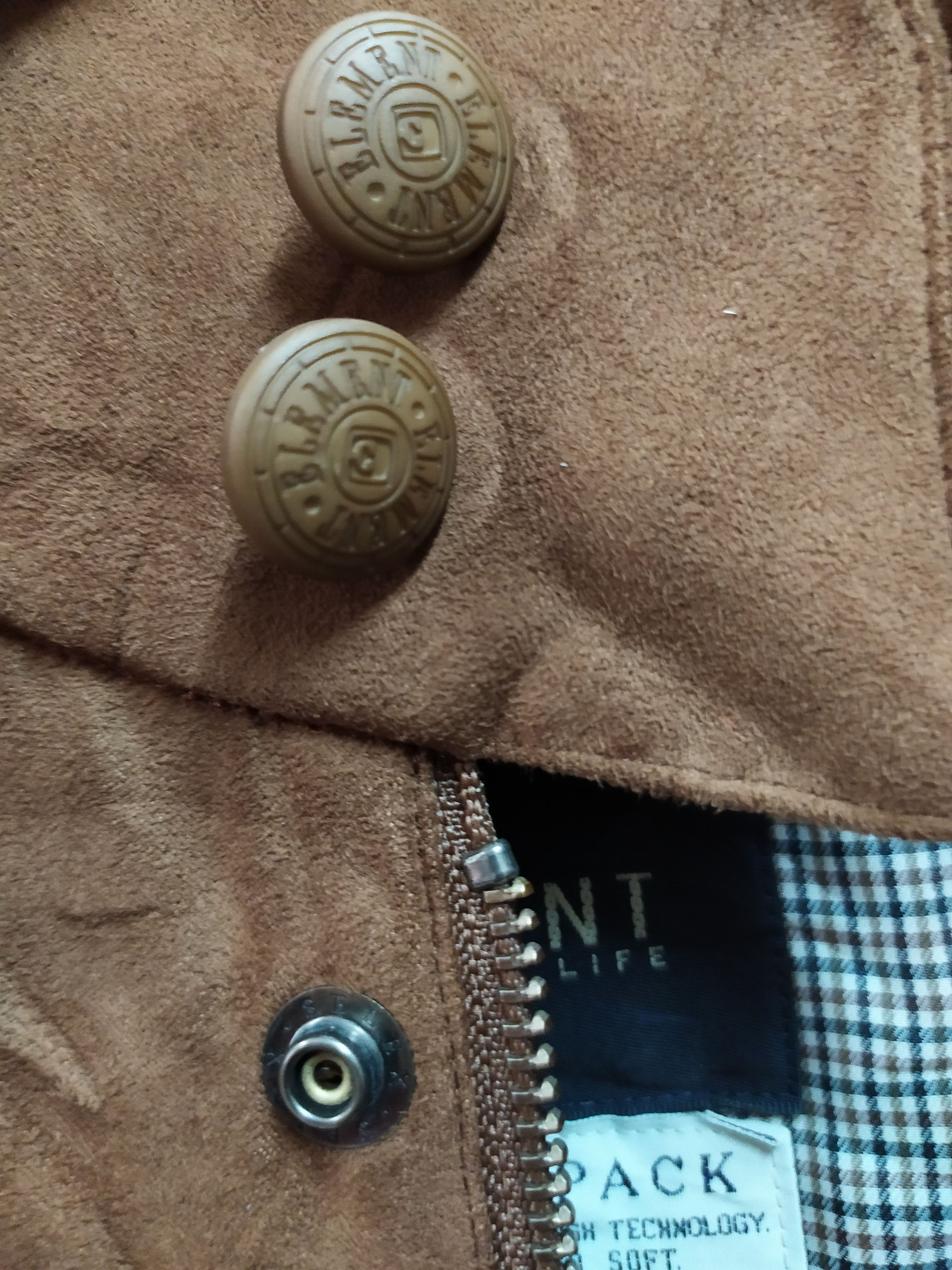 Element VINTAGE ELEMENT FADED BROWN HEAVY COAT JACKET HOODIE Size US XL / EU 56 / 4 - 8 Thumbnail