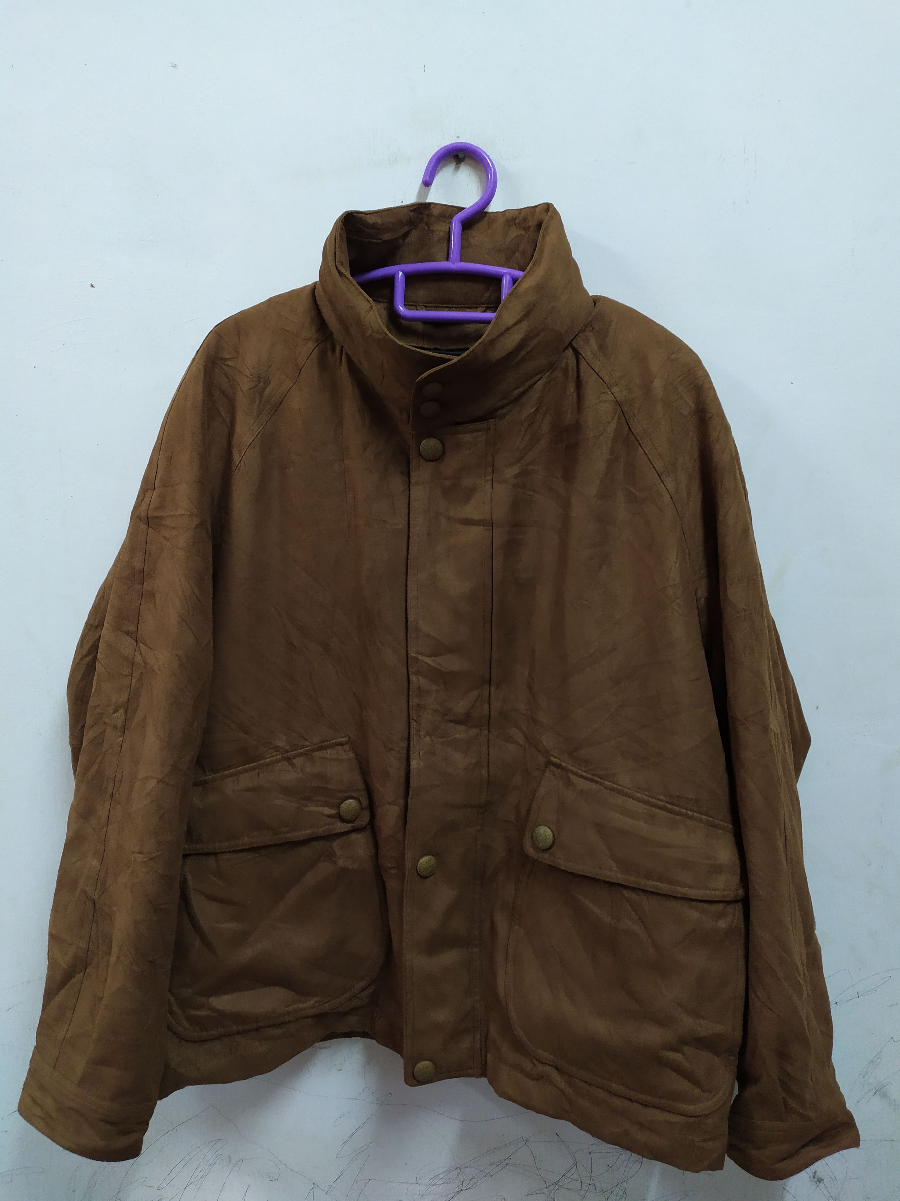 Element VINTAGE ELEMENT FADED BROWN HEAVY COAT JACKET HOODIE Size US XL / EU 56 / 4 - 2 Thumbnail