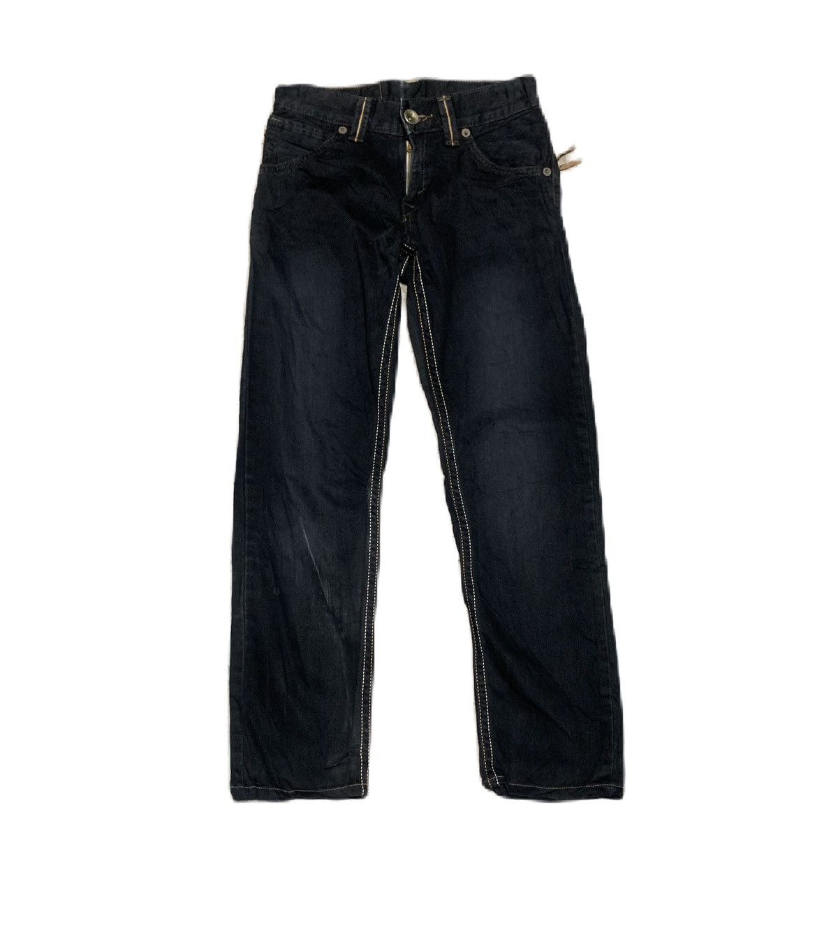 Edwin Vintage 90s Edwin Exclusive Vintage Loose Straight Leg Jeans Size US 27 - 1 Thumbnail