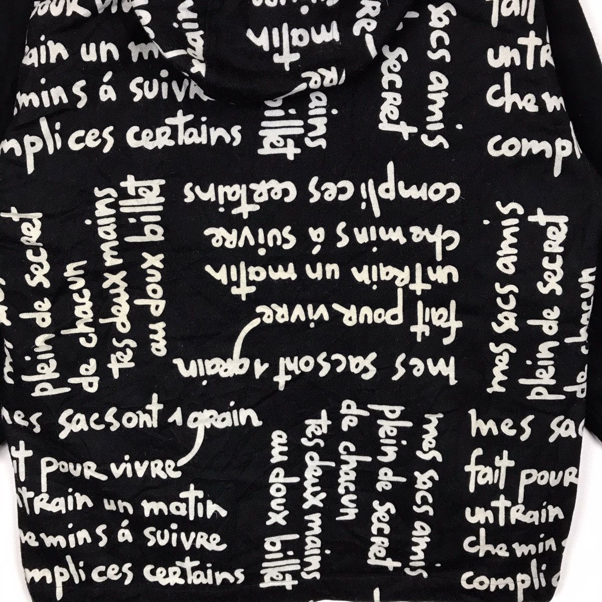 Jean Charles De Castelbajac Jean-Charles deCastelbajac Art Button Up Wool Hoodie Jacket Size US XL / EU 56 / 4 - 5 Thumbnail