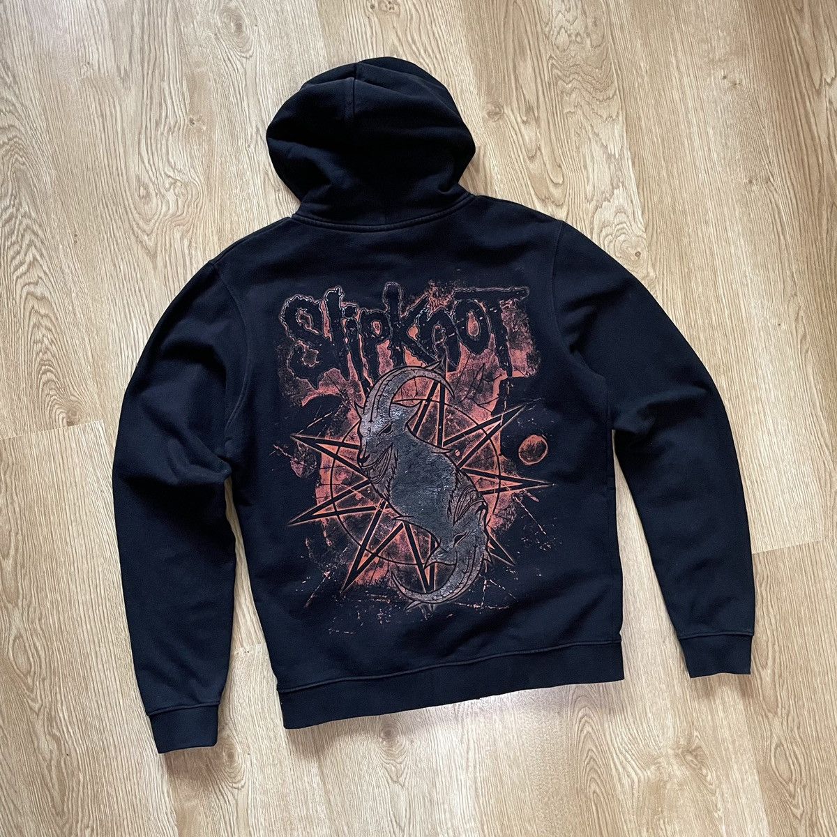 Band Tees Vintage Slipknot Big Logo Metal Band Zip Hoodie Sweatshirt Size US M / EU 48-50 / 2 - 7 Thumbnail