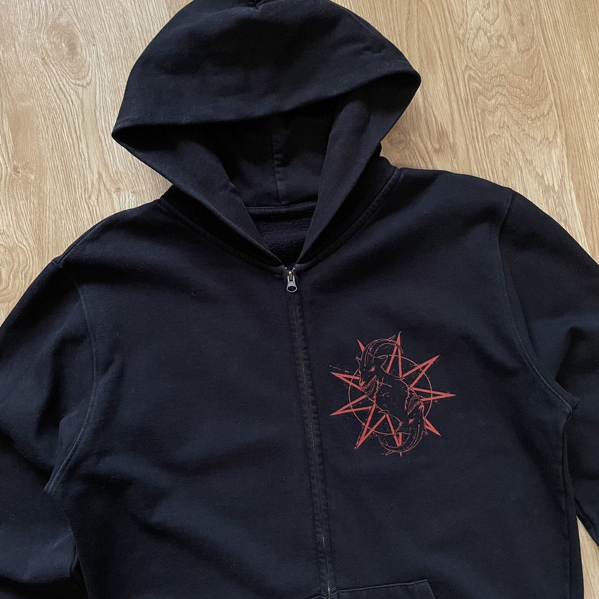 Band Tees Vintage Slipknot Big Logo Metal Band Zip Hoodie Sweatshirt Size US M / EU 48-50 / 2 - 9 Thumbnail