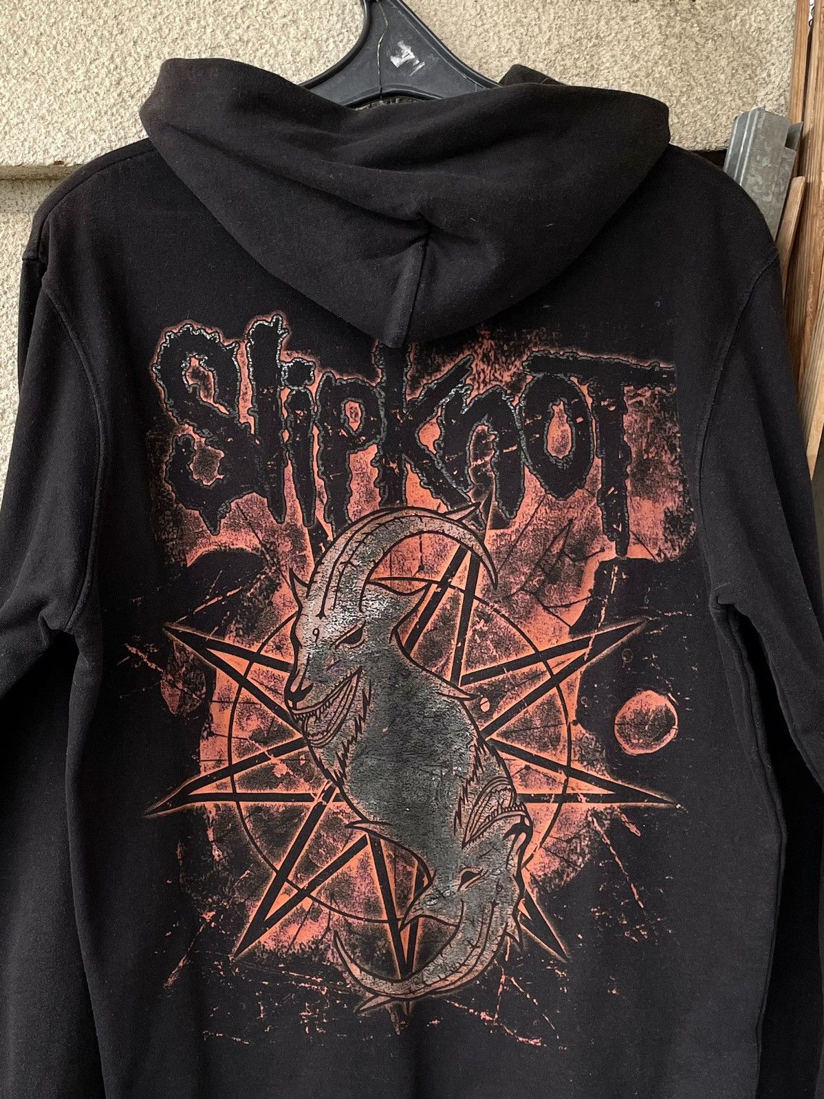 Band Tees Vintage Slipknot Big Logo Metal Band Zip Hoodie Sweatshirt Size US M / EU 48-50 / 2 - 3 Thumbnail