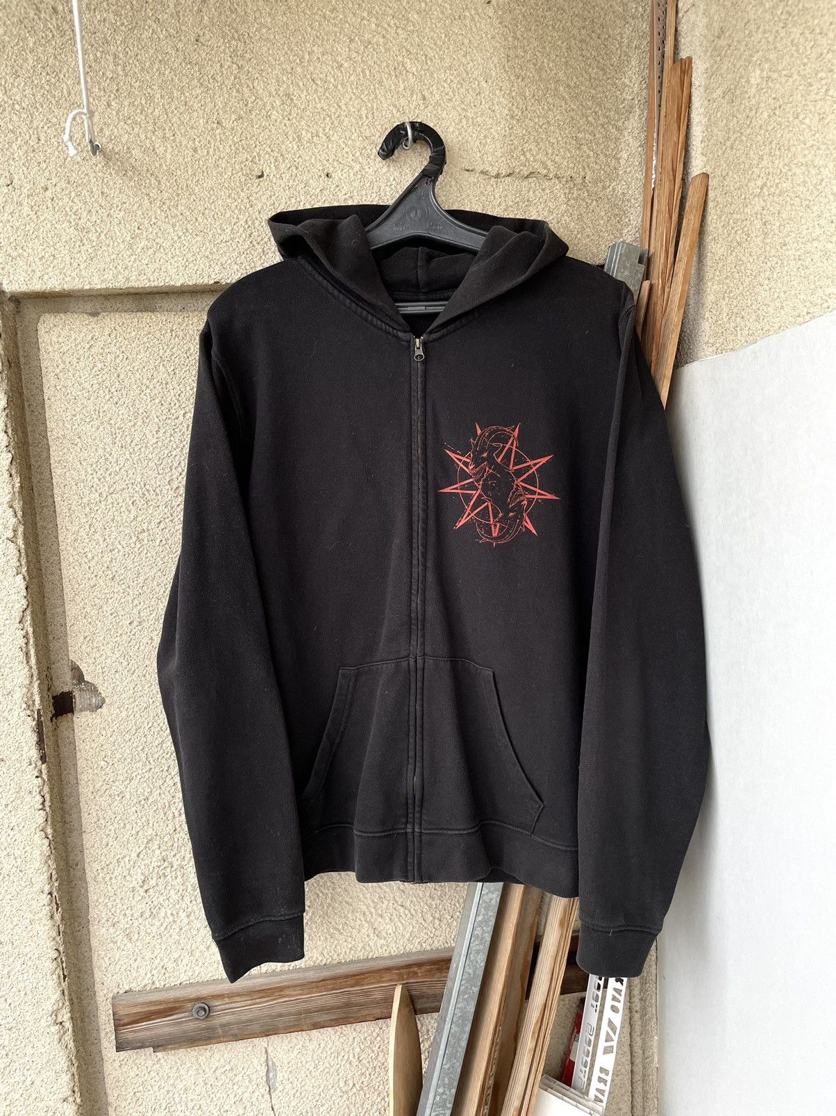 Band Tees Vintage Slipknot Big Logo Metal Band Zip Hoodie Sweatshirt Size US M / EU 48-50 / 2 - 2 Thumbnail
