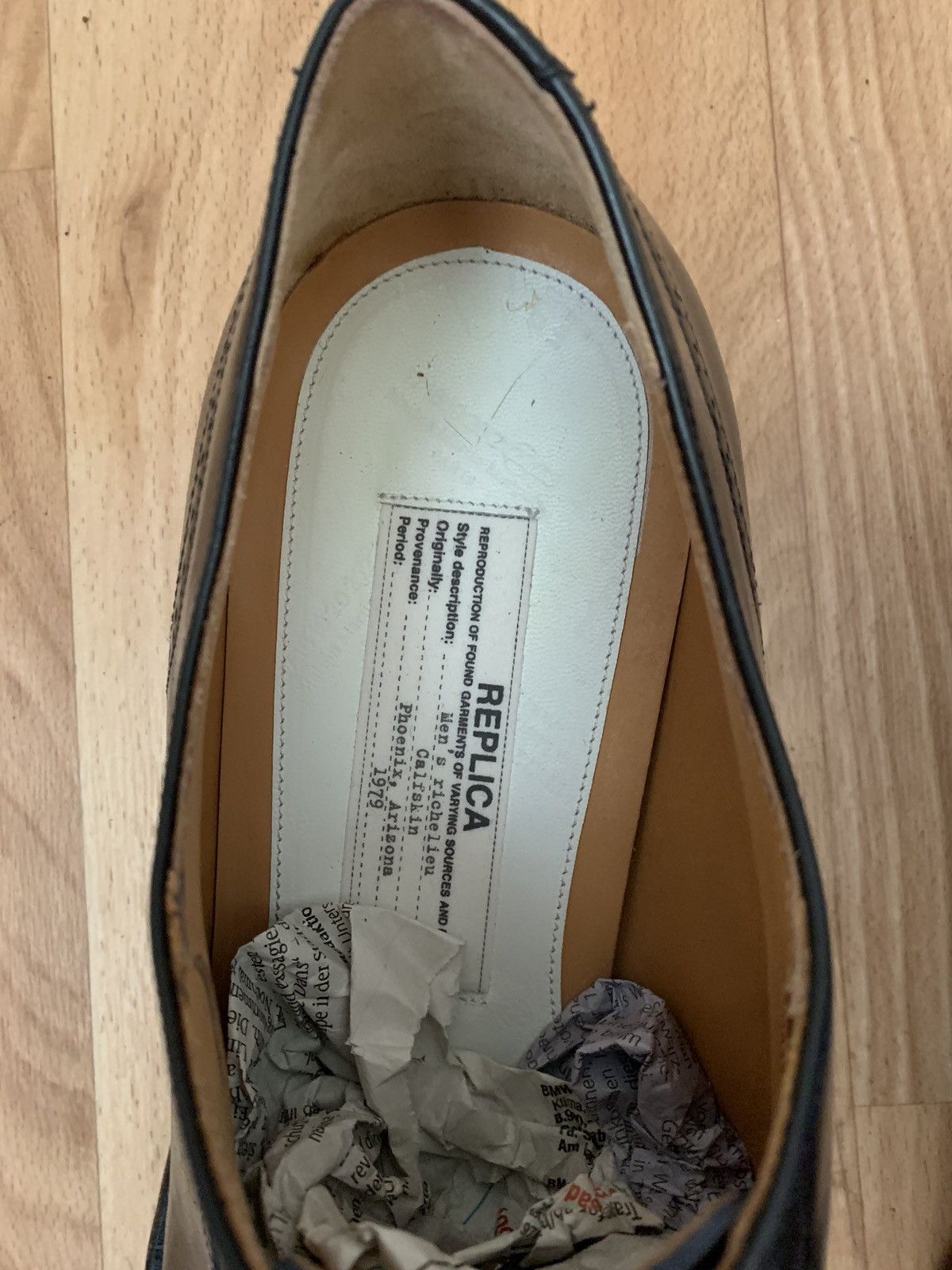 Maison Margiela 2007 SS ARCHIVE - Replica Line *BRAND NEW* Size US 11 / EU 44 - 5 Thumbnail