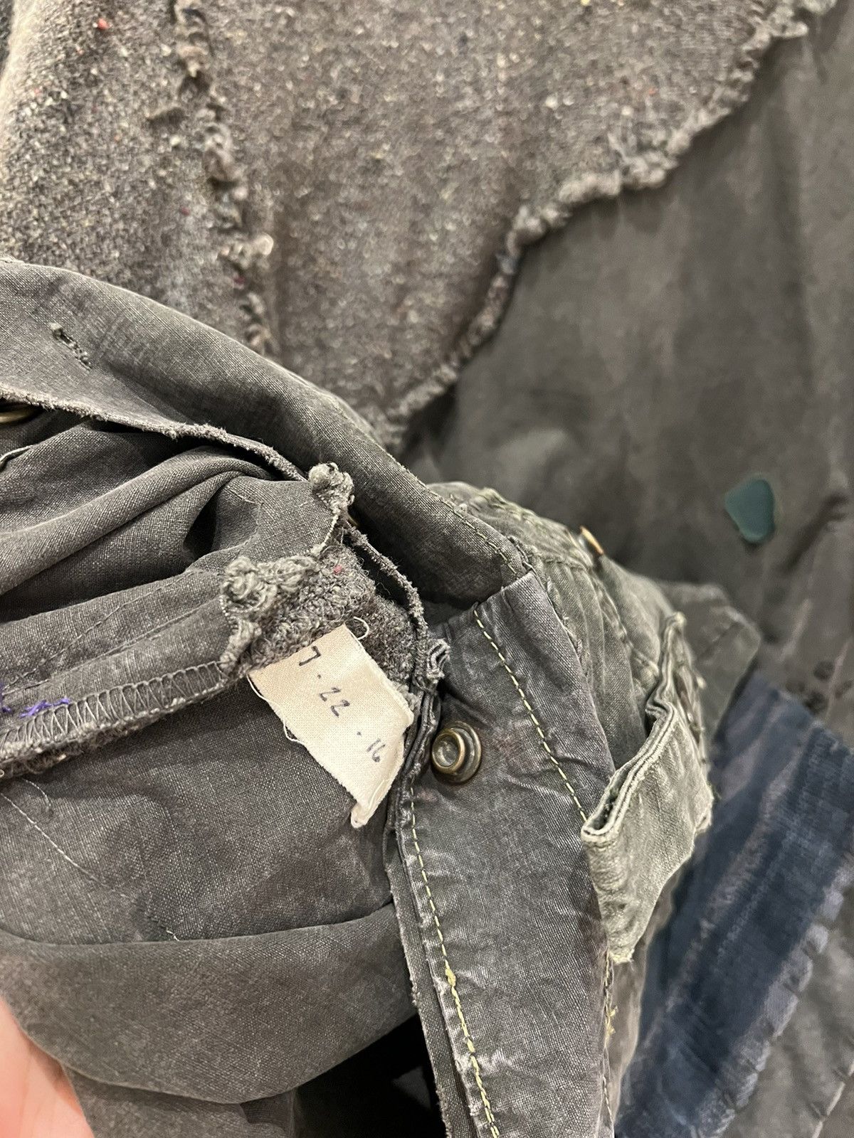 Greg Lauren Greg Lauren remixed patched hoodies size 3 L Size US L / EU 52-54 / 3 - 7 Thumbnail