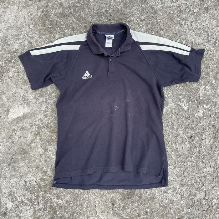 Adidas Vintage Adidas Polo T-shirts Base 90s Y2K Distressed