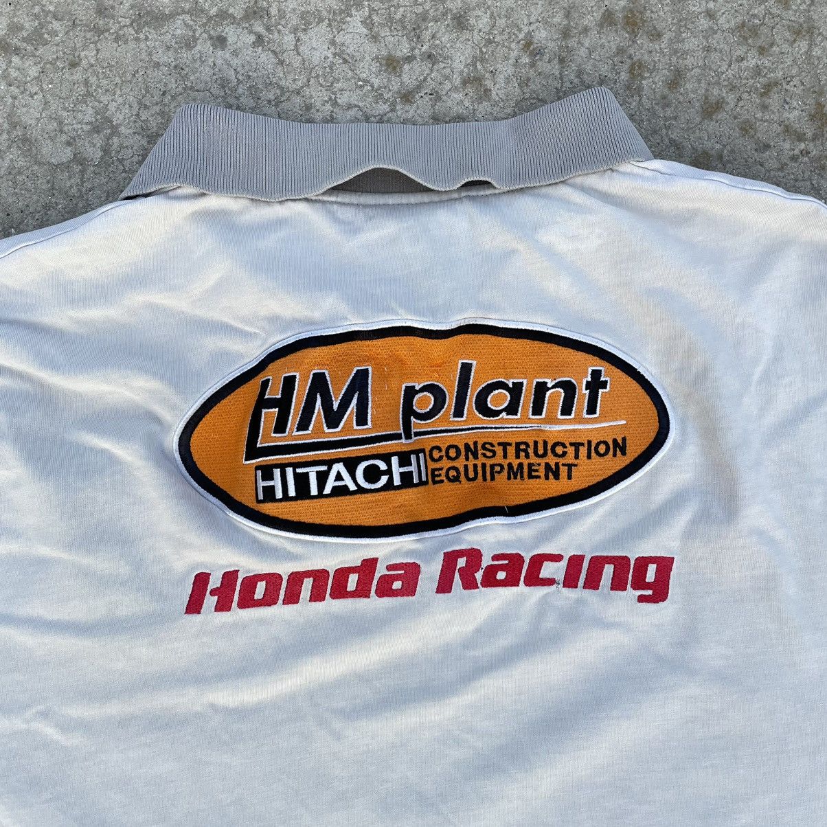 Honda Vintage Honda Polo 90s Racing Big Logo T-shirts Moto USA Size US XL / EU 56 / 4 - 14 Thumbnail