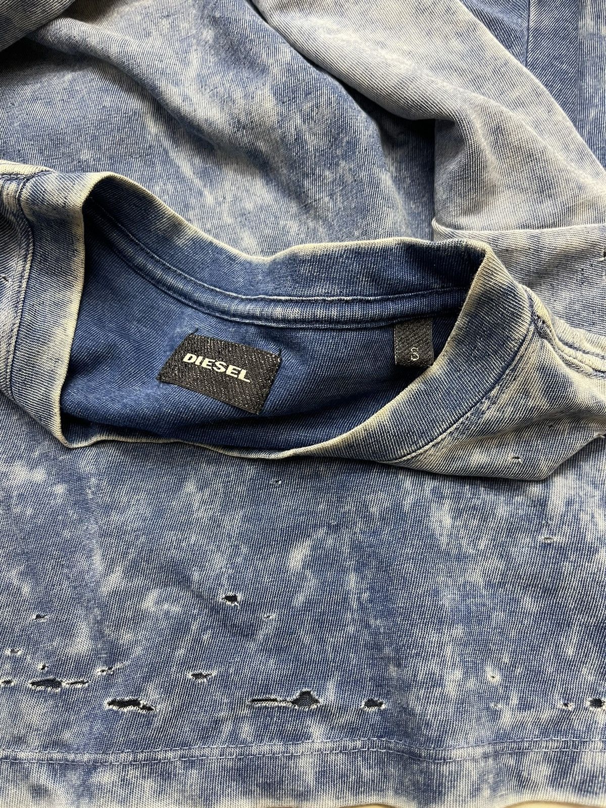 Diesel Thrashed Acid wash Distressed Shirts Size US S / EU 44-46 / 1 - 11 Thumbnail