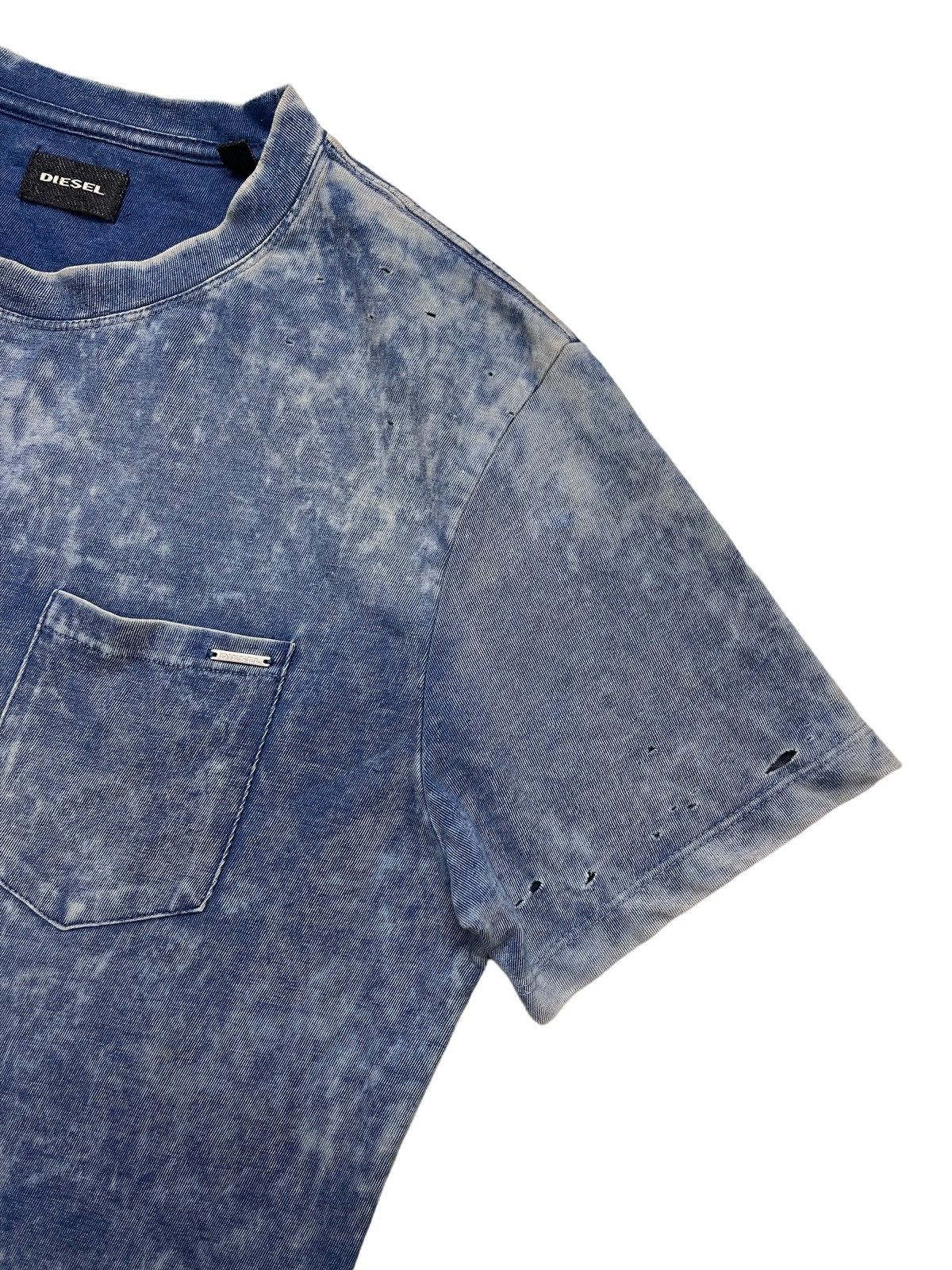 Diesel Thrashed Acid wash Distressed Shirts Size US S / EU 44-46 / 1 - 4 Thumbnail