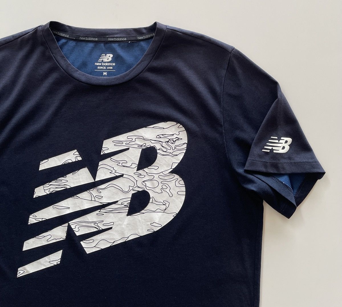 New Balance New Balance Dry Big Logo Shirt Size US S / EU 44-46 / 1 - 3 Thumbnail
