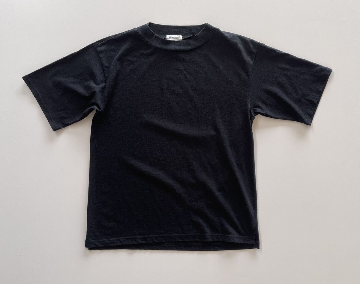 Issey Miyake Issey Miyake Black Plain Tshirt Size US M / EU 48-50 / 2 - 2 Thumbnail