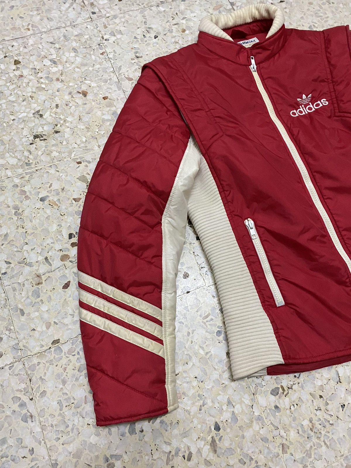 Adidas Vintage 90’s Adidas Ski Jacket Three Stripe Design Size US M / EU 48-50 / 2 - 4 Thumbnail