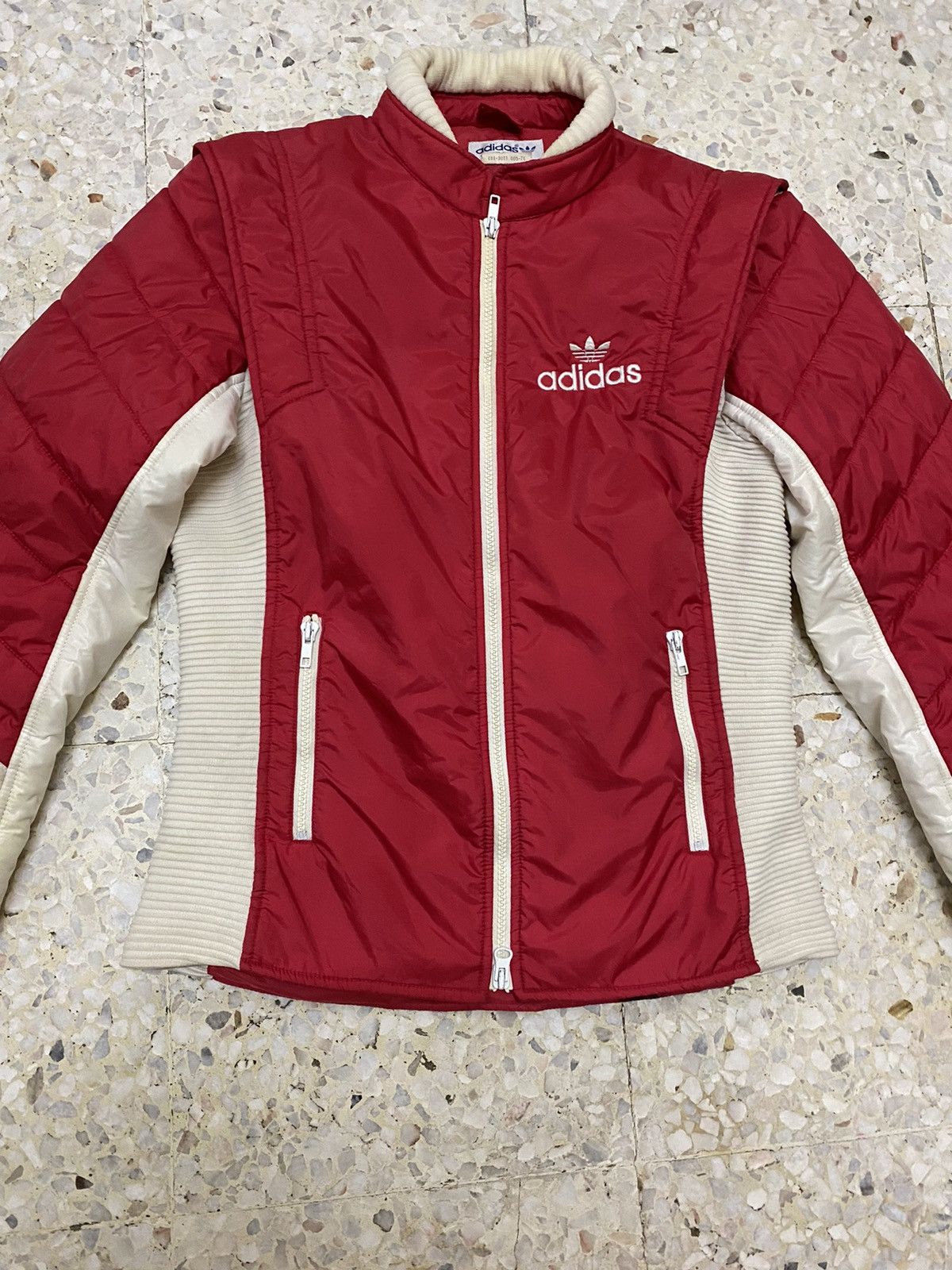 Adidas Vintage 90’s Adidas Ski Jacket Three Stripe Design Size US M / EU 48-50 / 2 - 3 Thumbnail
