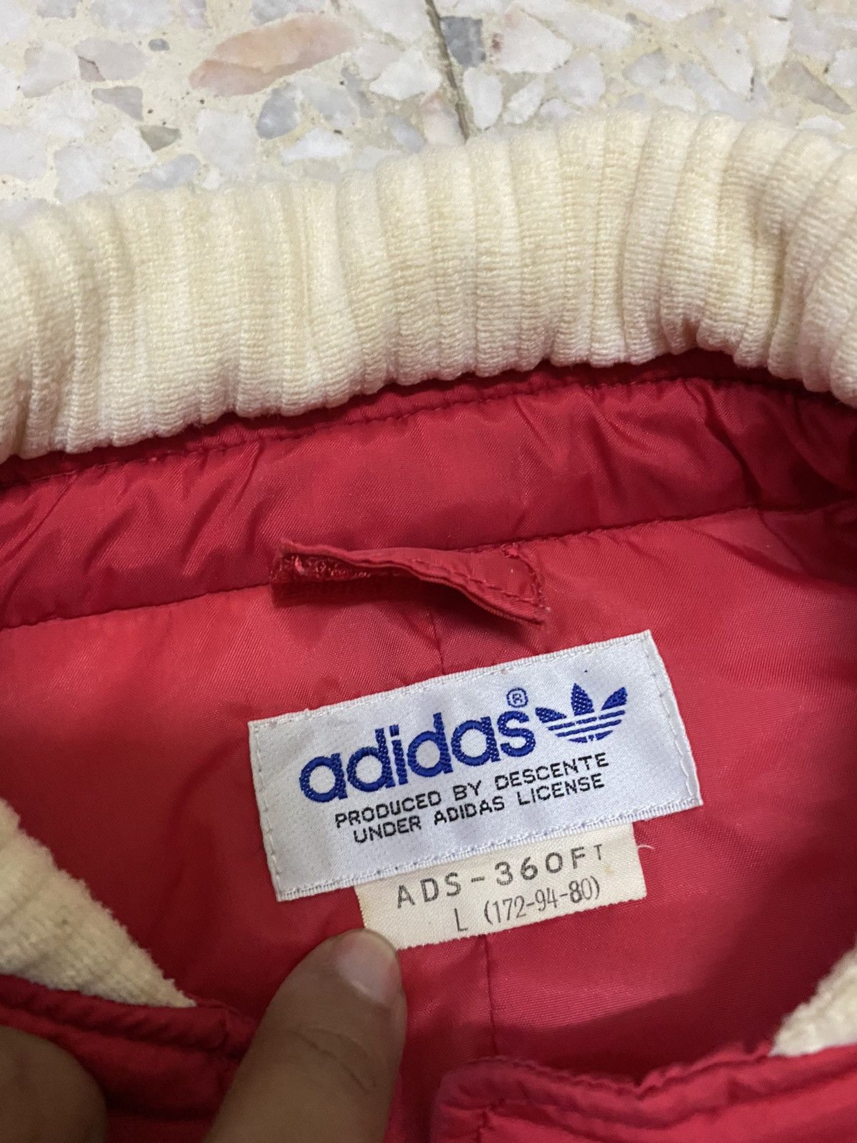 Adidas Vintage 90’s Adidas Ski Jacket Three Stripe Design Size US M / EU 48-50 / 2 - 5 Thumbnail