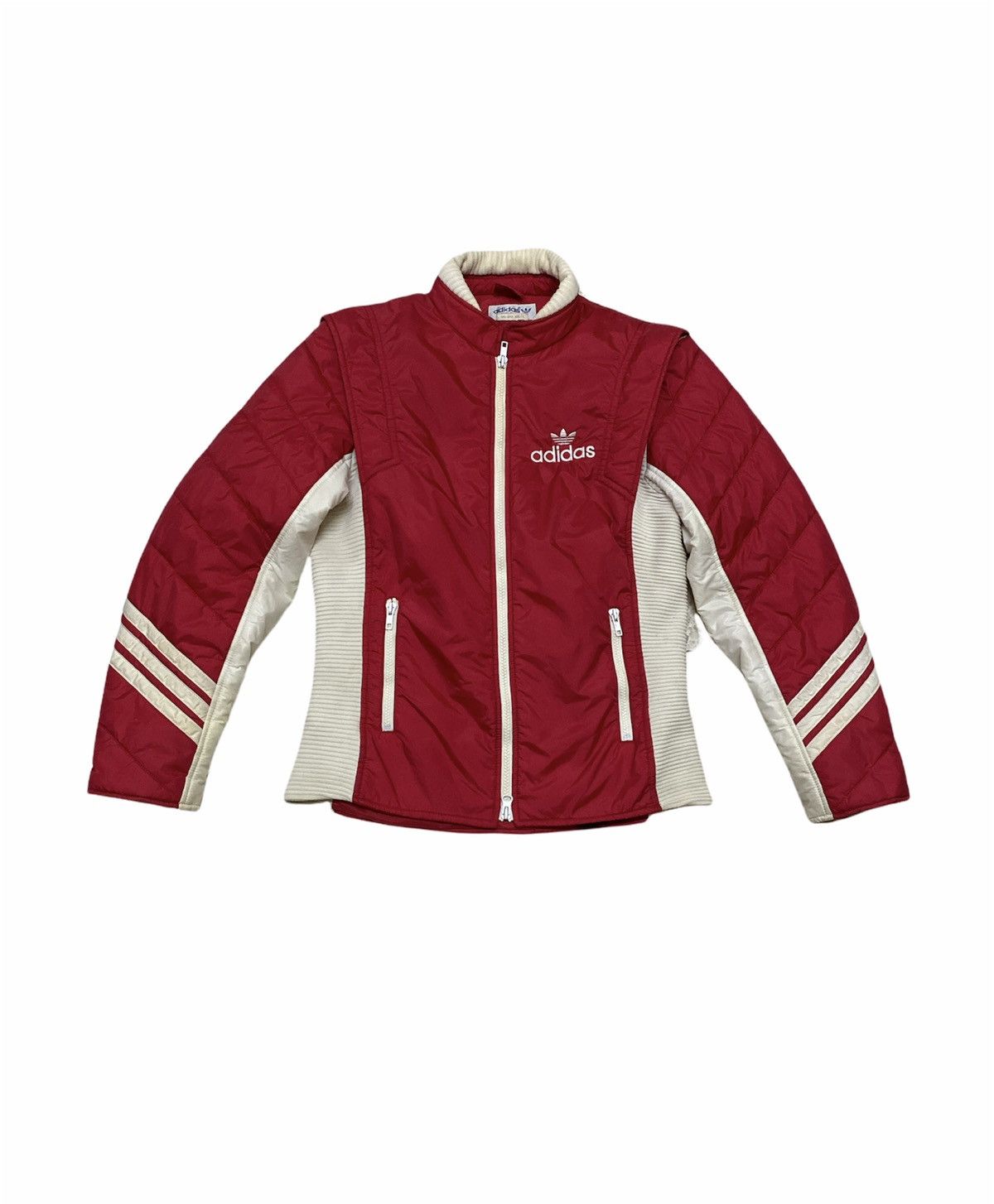 Adidas Vintage 90’s Adidas Ski Jacket Three Stripe Design Size US M / EU 48-50 / 2 - 1 Thumbnail