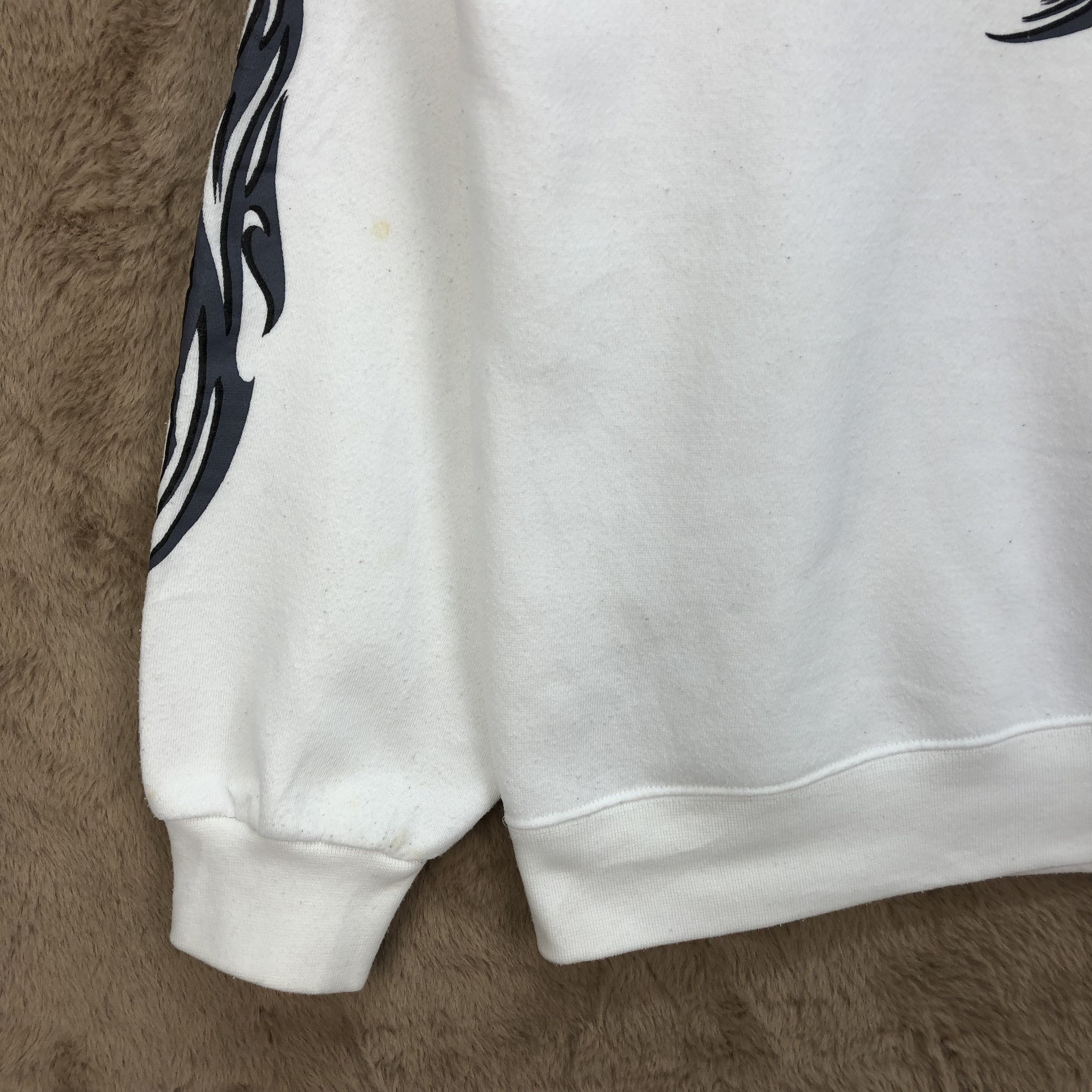 The Separate Dragon Which Keeps Flying Sweatshirts 4985-25 in White, Men's — image 4 of 6