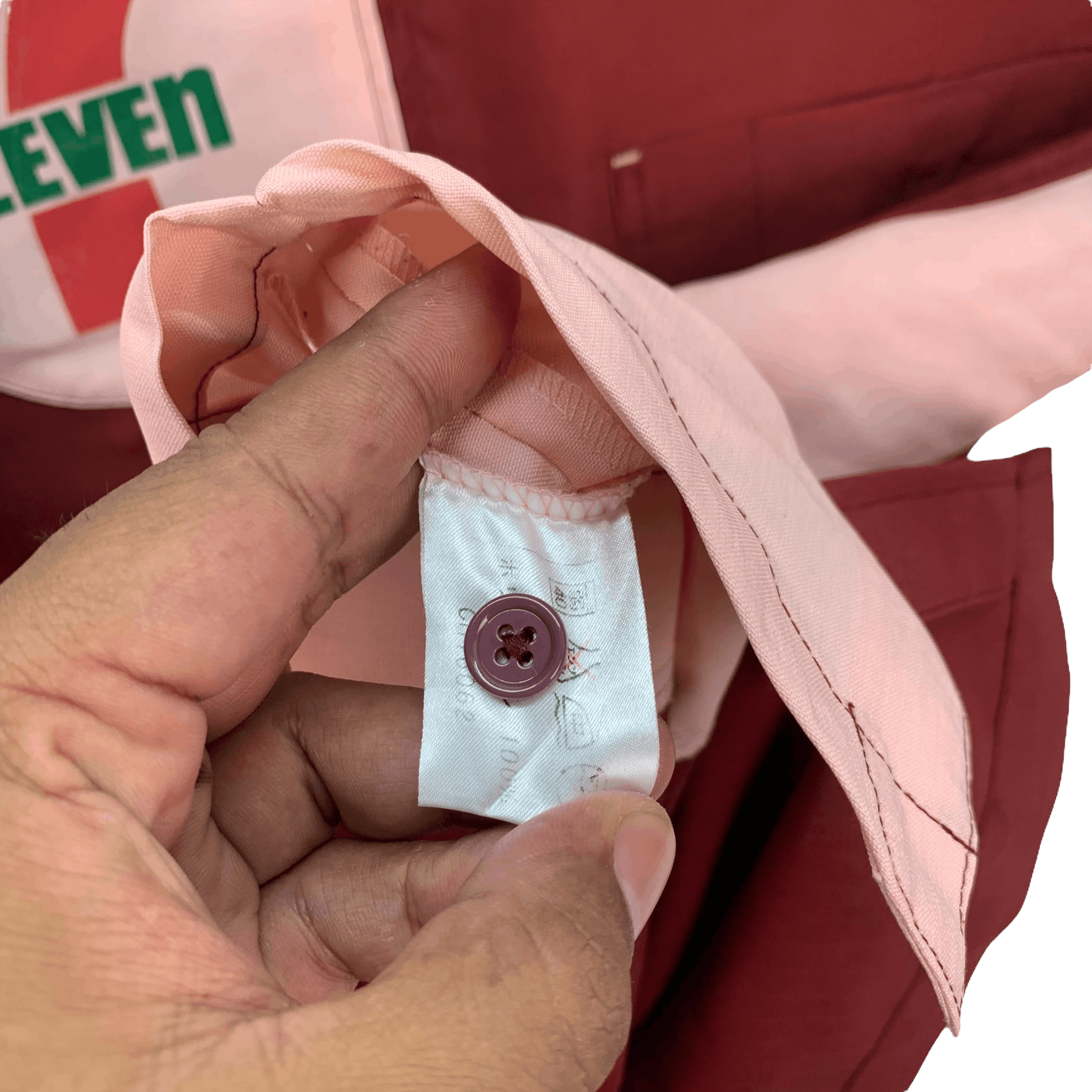 Vintage Vintage 7 Eleven Uniform Workwear Shirts #3962-137 Size US M / EU 48-50 / 2 - 7 Thumbnail