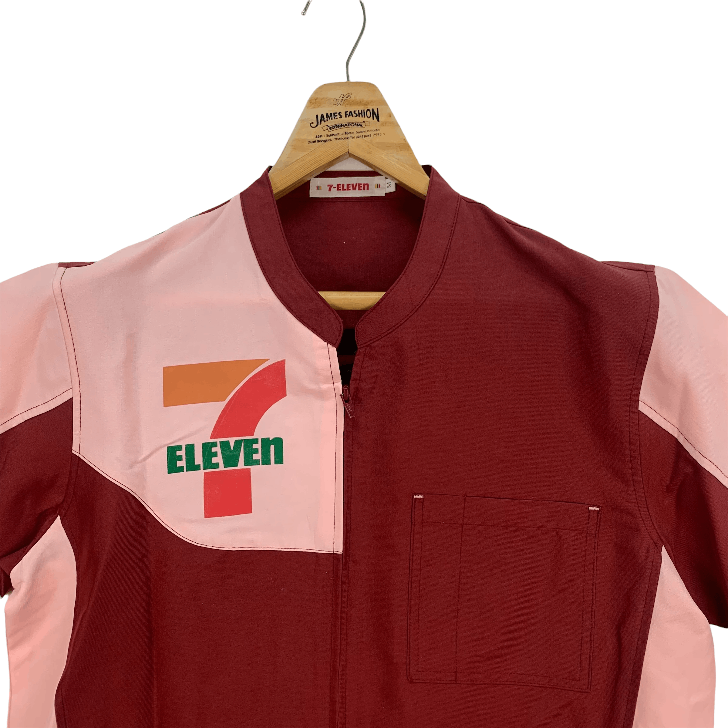Vintage Vintage 7 Eleven Uniform Workwear Shirts #3962-137 Size US M / EU 48-50 / 2 - 2 Thumbnail