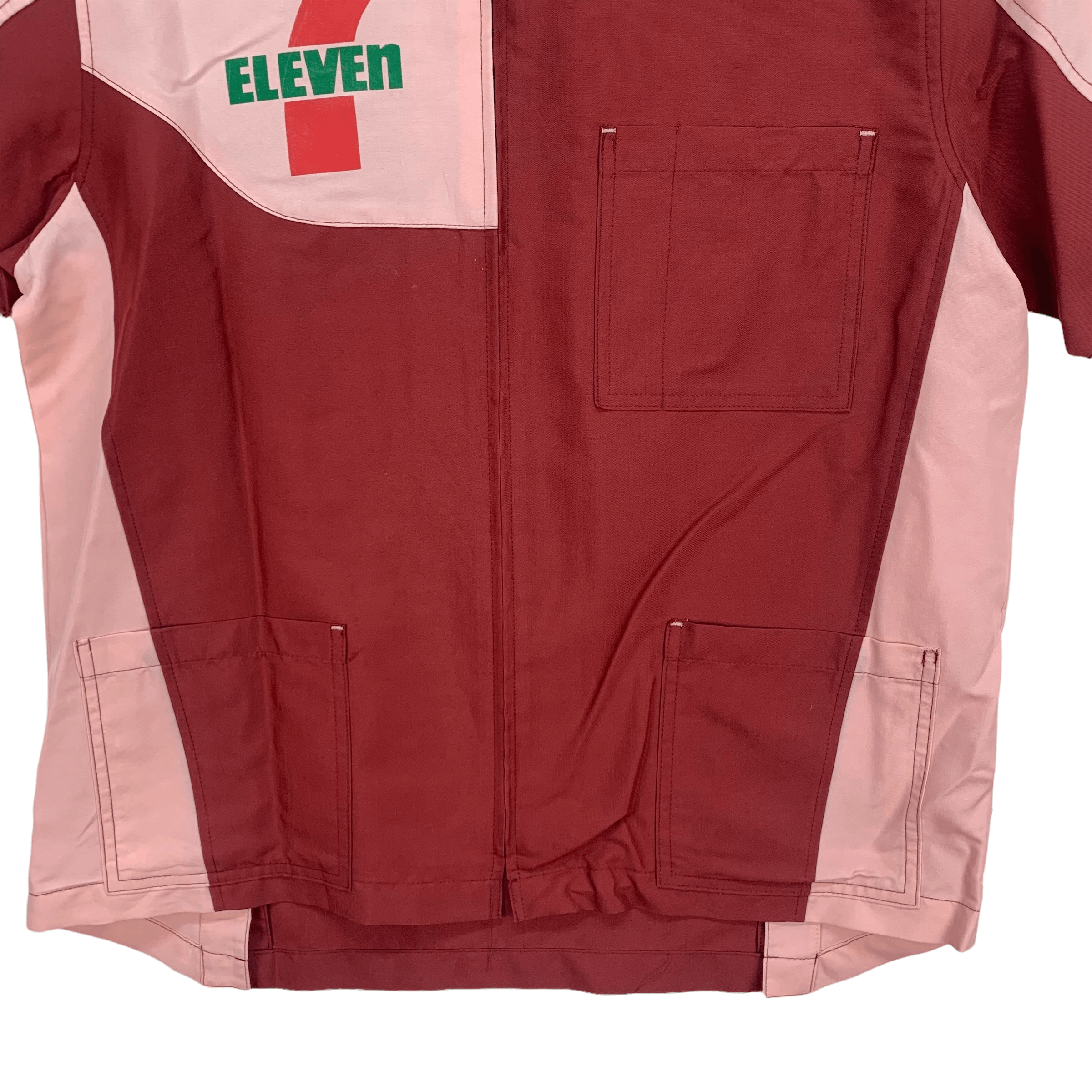Vintage Vintage 7 Eleven Uniform Workwear Shirts #3962-137 Size US M / EU 48-50 / 2 - 3 Thumbnail