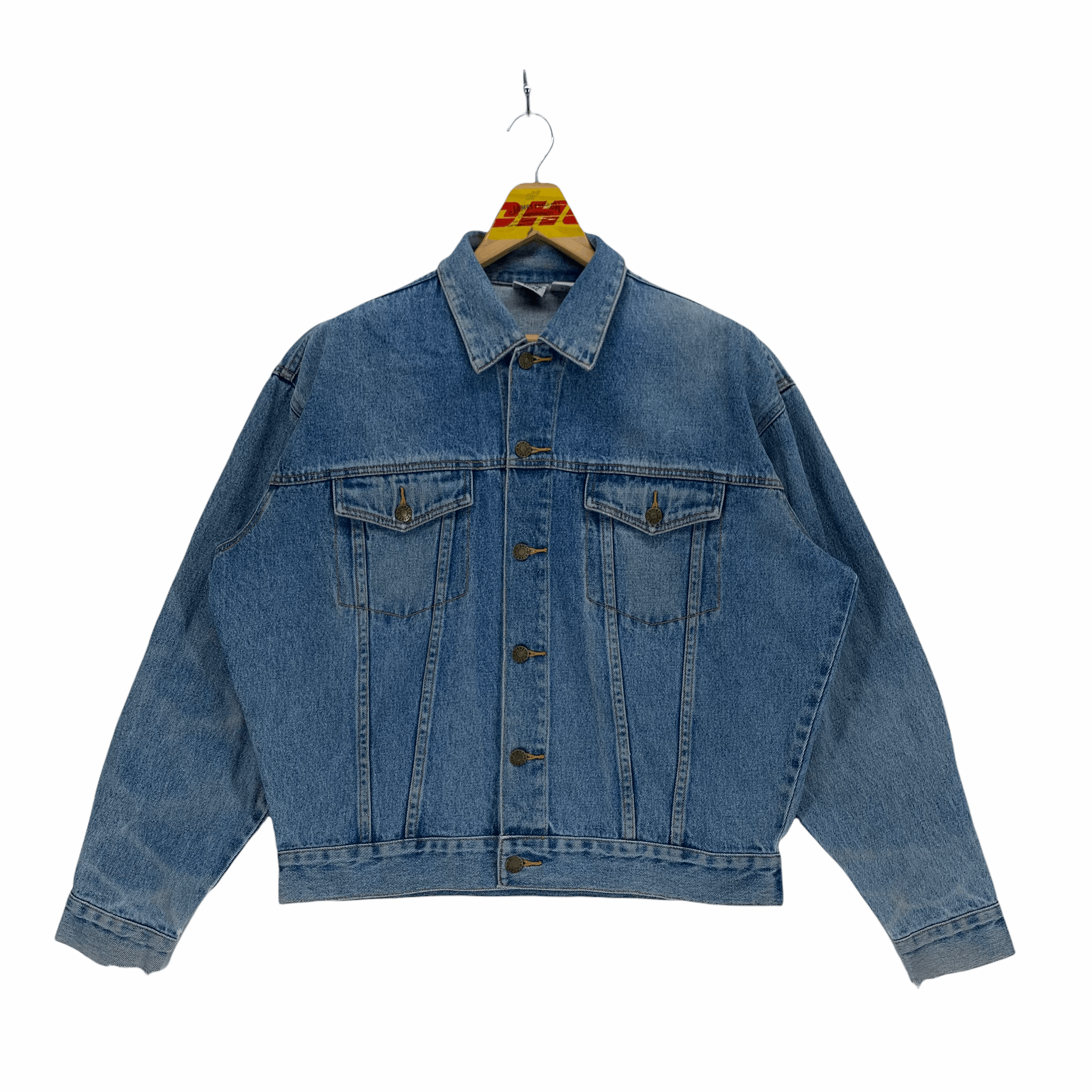 Disney Japan 5th Anniversary 97' Embroidery Denim Jacket #3289-117 Size US S / EU 44-46 / 1 - 3 Thumbnail
