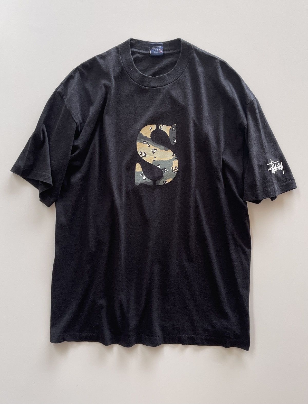 Stussy Vintage 90s Stussy Big Logo Shirt Size US XL / EU 56 / 4 - 2 Thumbnail