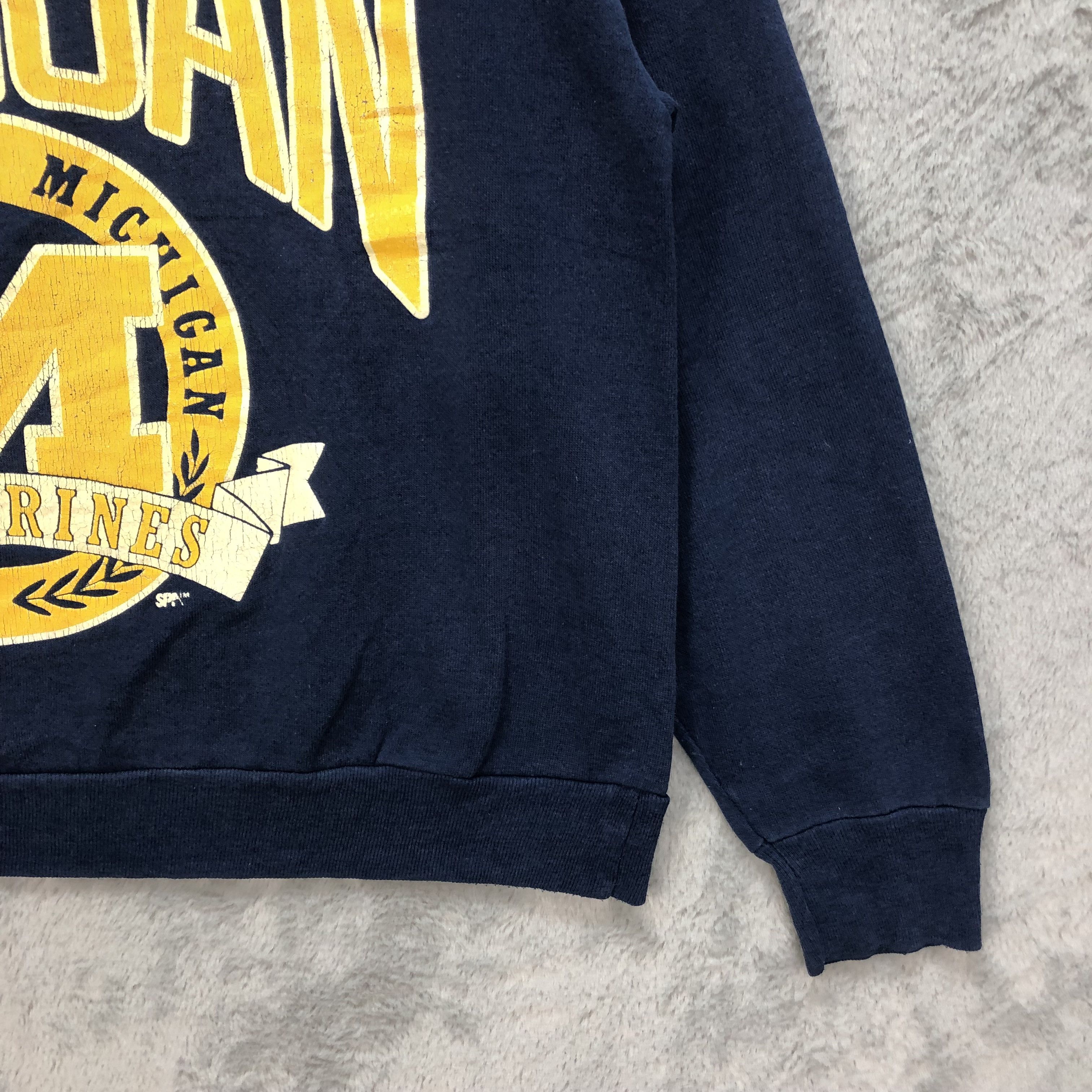 Signal Sport University Of Michigan Wolverines SweatshirtS #6034-218 Size L / US 10 / IT 46 - 6 Thumbnail