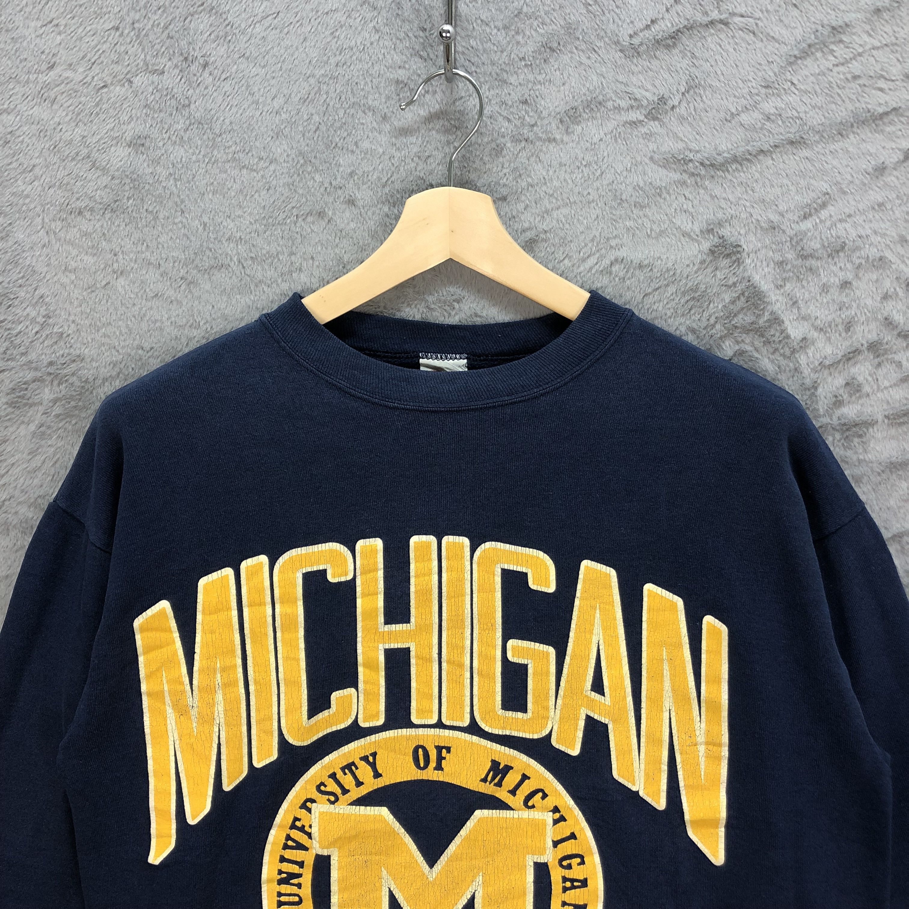 Signal Sport University Of Michigan Wolverines SweatshirtS #6034-218 Size L / US 10 / IT 46 - 2 Thumbnail