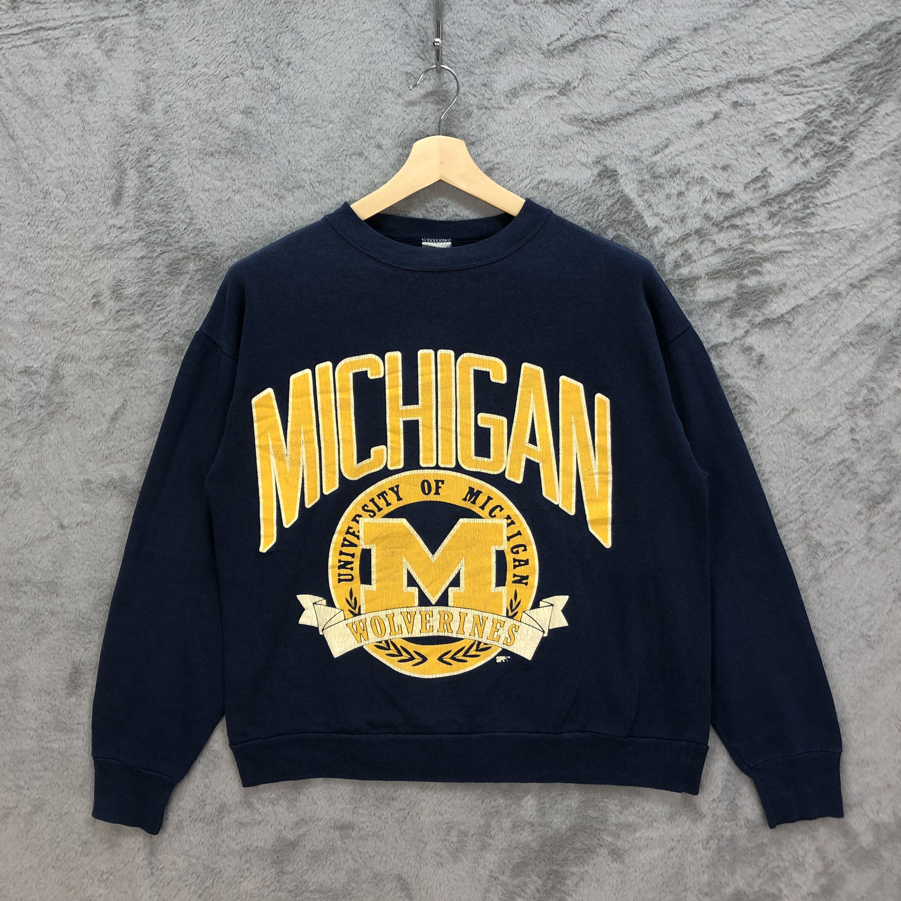 Signal Sport University Of Michigan Wolverines SweatshirtS #6034-218 Size L / US 10 / IT 46 - 1 Thumbnail