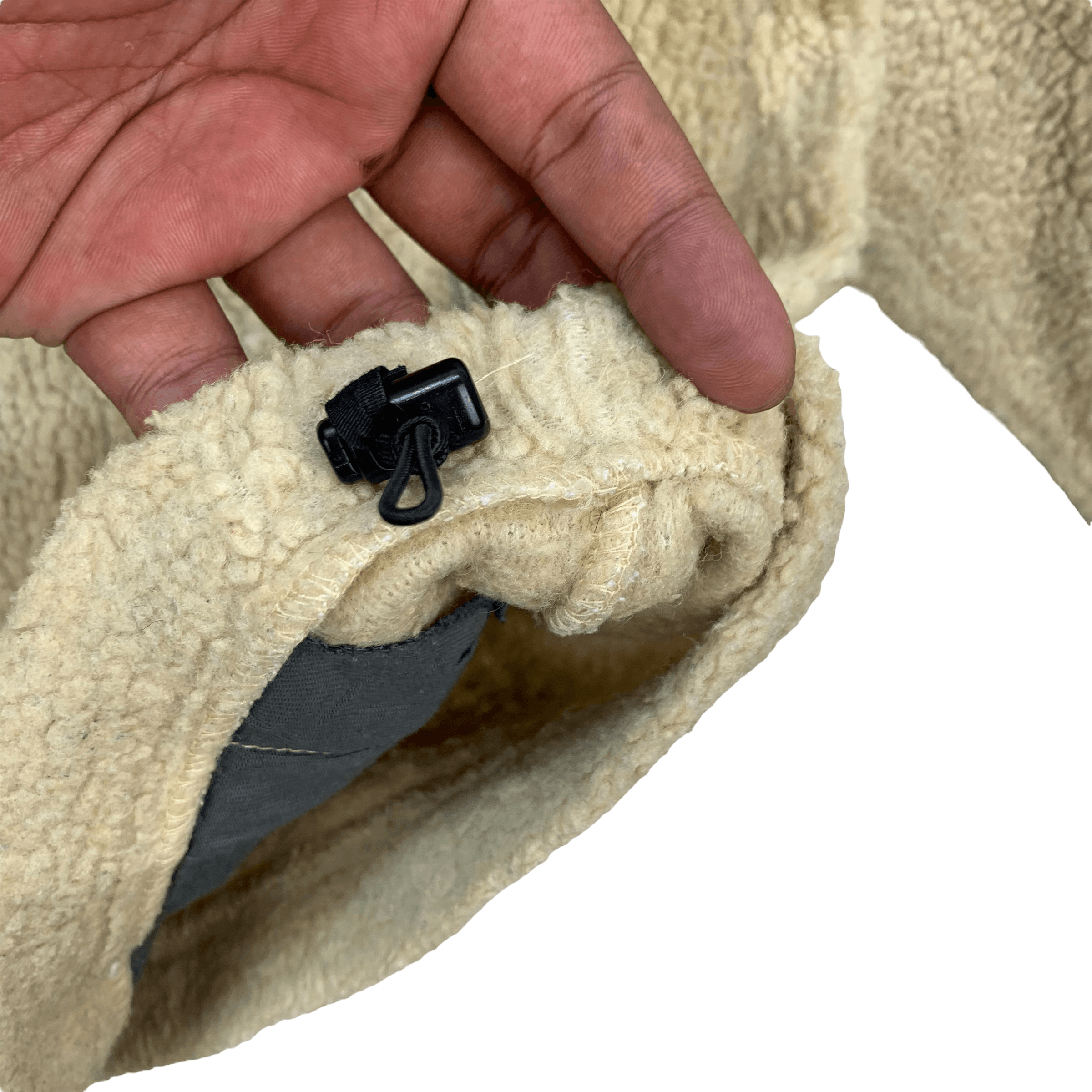 The North Face The North Face Beige Deep Pile Fleece Jacket #4001-138 Size US L / EU 52-54 / 3 - 5 Thumbnail