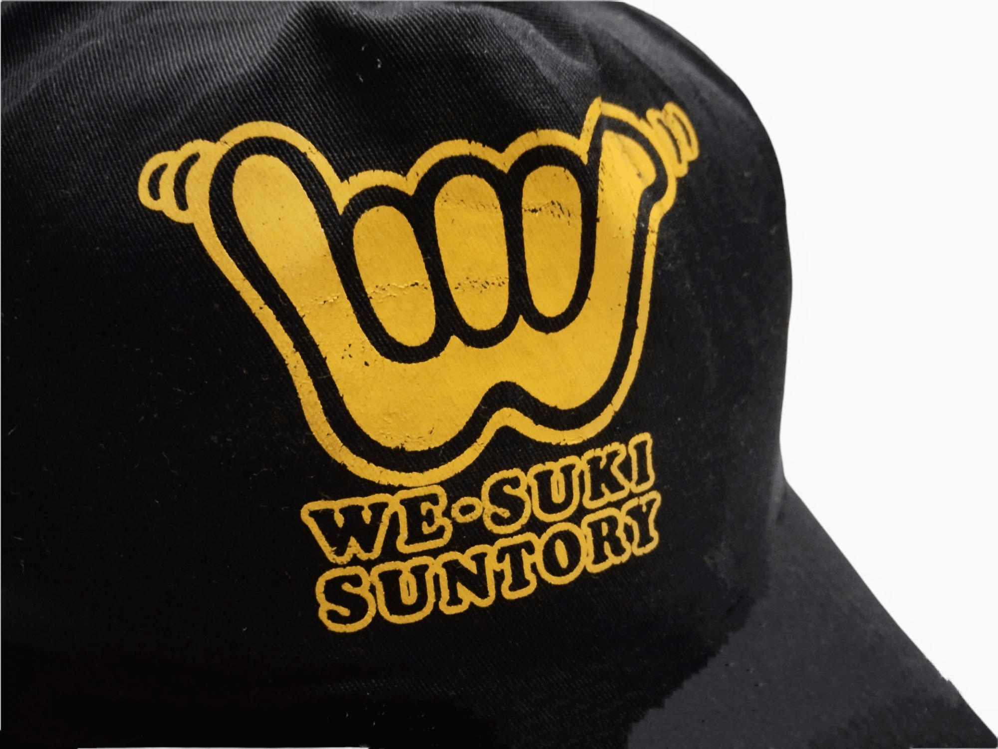 Drink Beer Save Water × Japanese Brand VINTAGE WE-SUKI SUNTORY CAMPAIGN TRUCKER HAT Size ONE SIZE - 14 Thumbnail
