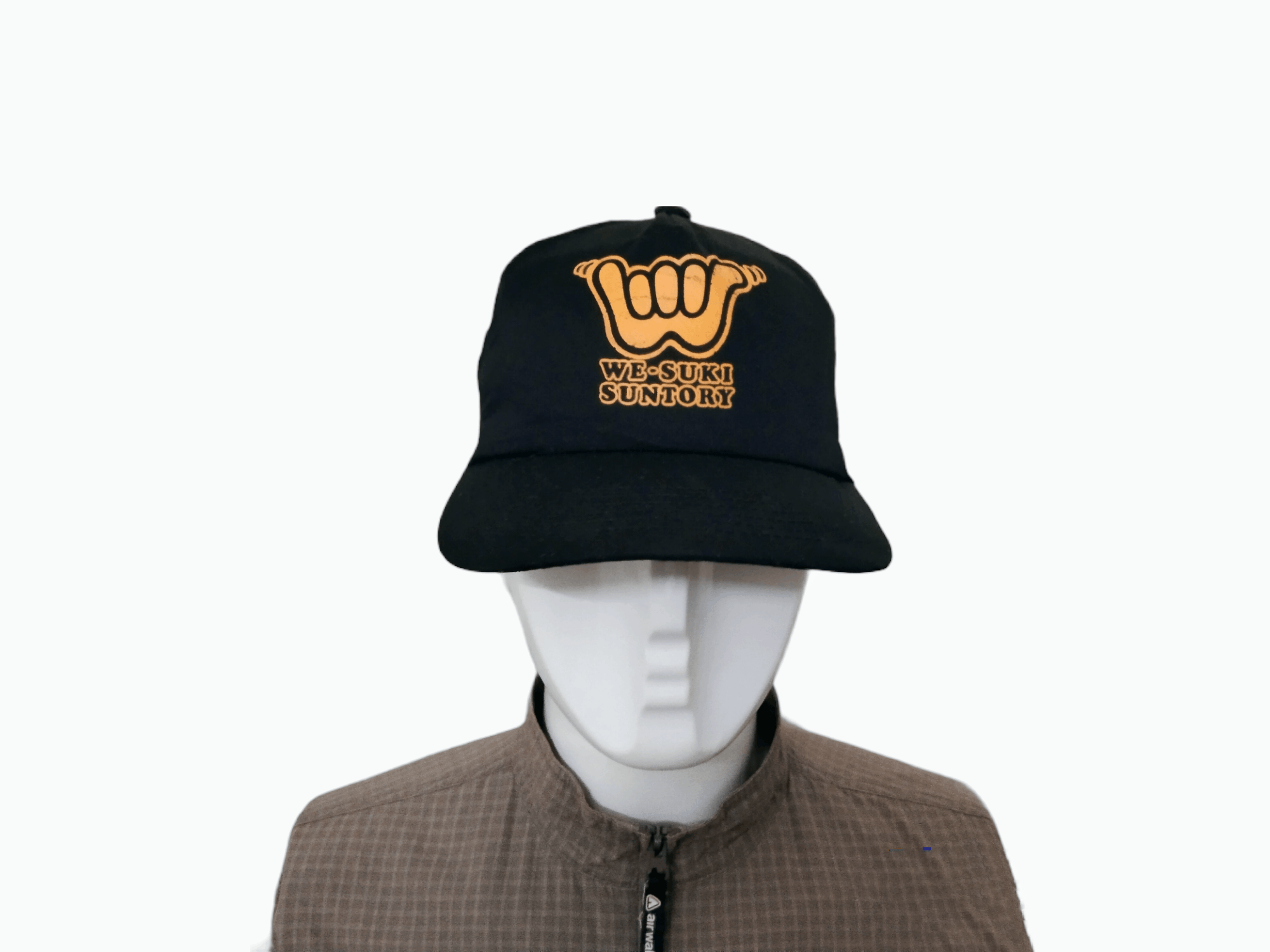 Drink Beer Save Water × Japanese Brand VINTAGE WE-SUKI SUNTORY CAMPAIGN TRUCKER HAT Size ONE SIZE - 9 Thumbnail