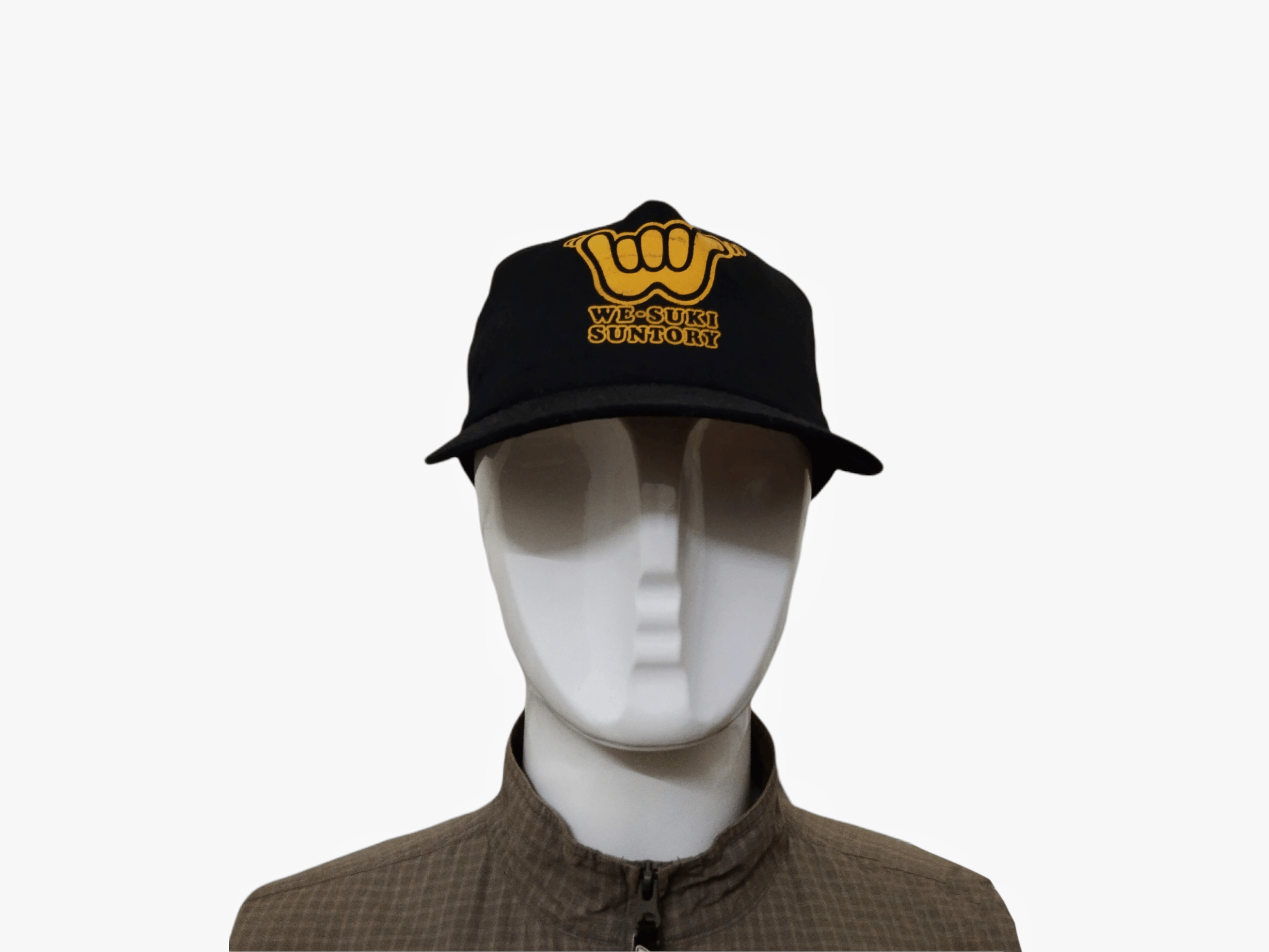 Drink Beer Save Water × Japanese Brand VINTAGE WE-SUKI SUNTORY CAMPAIGN TRUCKER HAT Size ONE SIZE - 8 Thumbnail