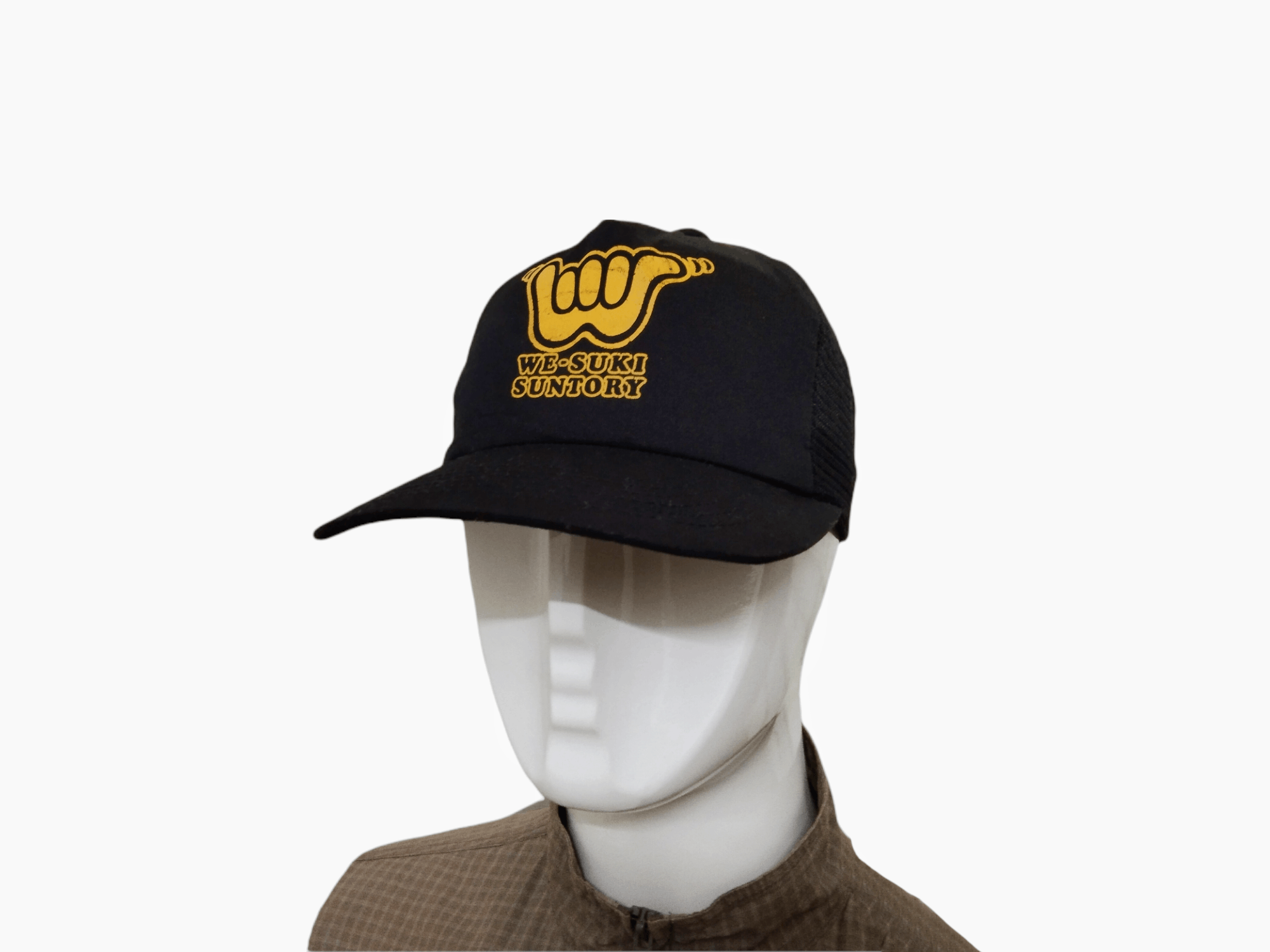 Drink Beer Save Water × Japanese Brand VINTAGE WE-SUKI SUNTORY CAMPAIGN TRUCKER HAT Size ONE SIZE - 2 Thumbnail
