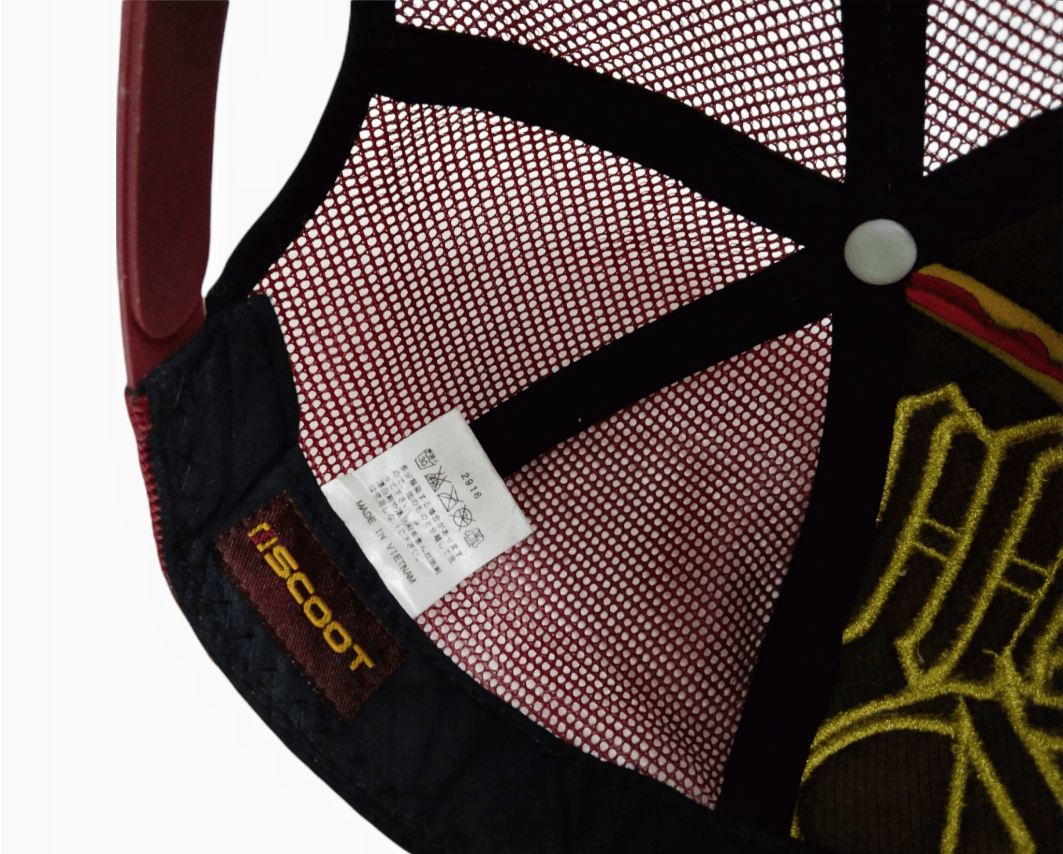 Japanese Brand RARE EMBROIDERED OLDE ENGLISH LETTERS TRUCKER HAT Size ONE SIZE - 17 Thumbnail