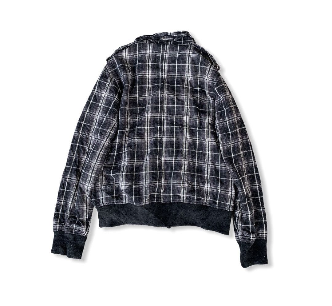 Japanese Brand JapaneseBrand Checkered Slidin Multi Zip Punk Jacket Size US M / EU 48-50 / 2 - 3 Thumbnail