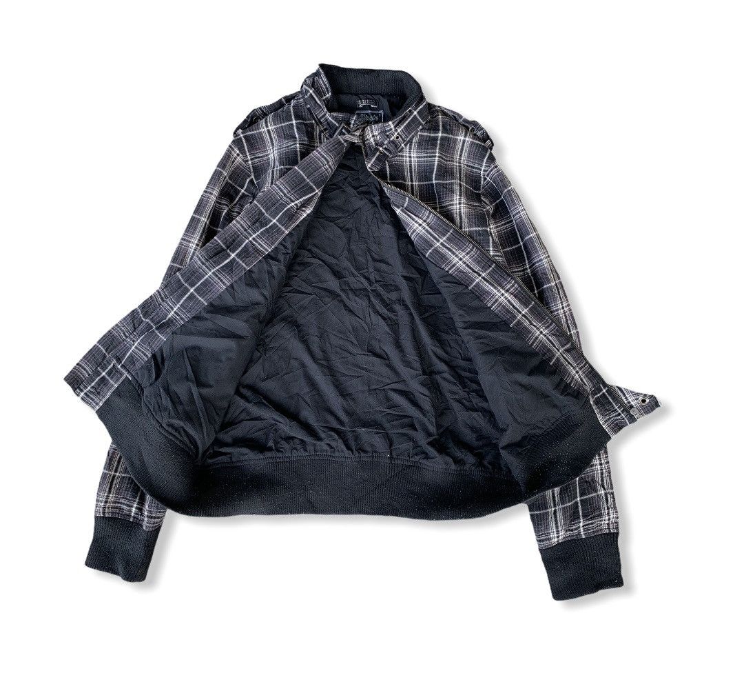 Japanese Brand JapaneseBrand Checkered Slidin Multi Zip Punk Jacket Size US M / EU 48-50 / 2 - 2 Thumbnail