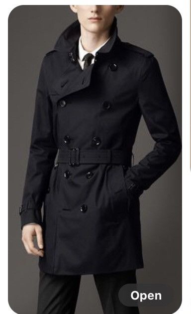 Zara ZARA BLACK TRENCH COAT LONG JACKET Size US M / EU 48-50 / 2 - 1 Preview