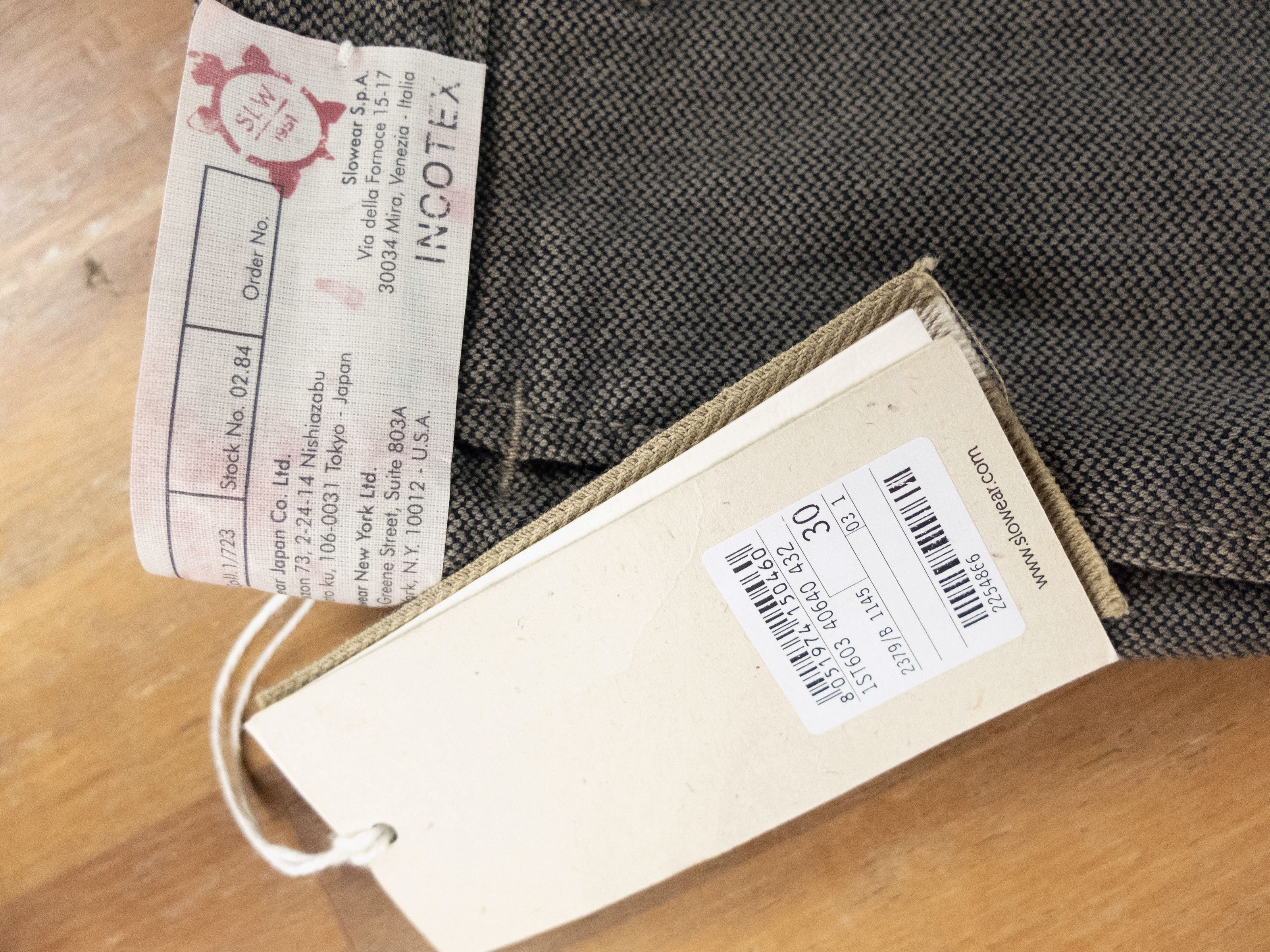 Incotex INCOTEX Slowear slim fit green cotton pants trousers 30 Size US 30 / EU 46 - 6 Thumbnail
