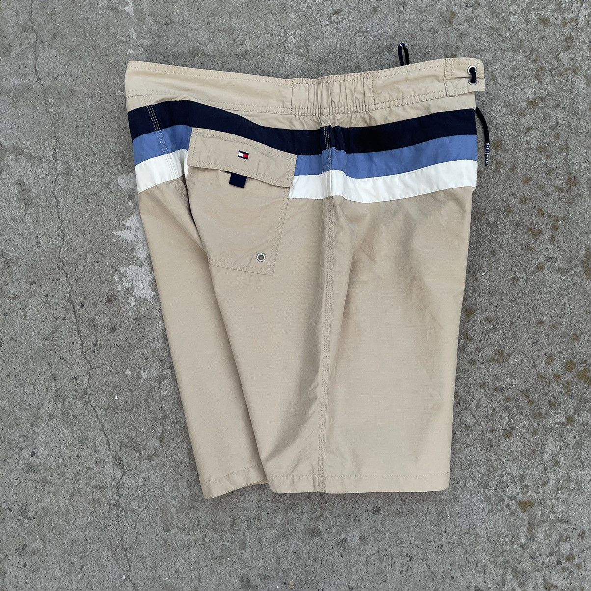 Tommy Hilfiger Vintage Tommy Hilfiger Shorts Swimwear L 90s Streetwear 99s Size US 35 - 1 Thumbnail
