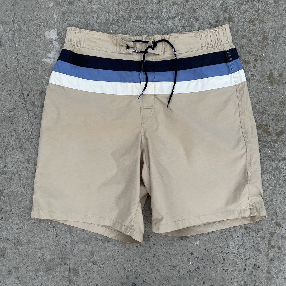 Tommy Hilfiger Vintage Tommy Hilfiger Shorts Swimwear L 90s Streetwear 99s Size US 35 - 2 Thumbnail