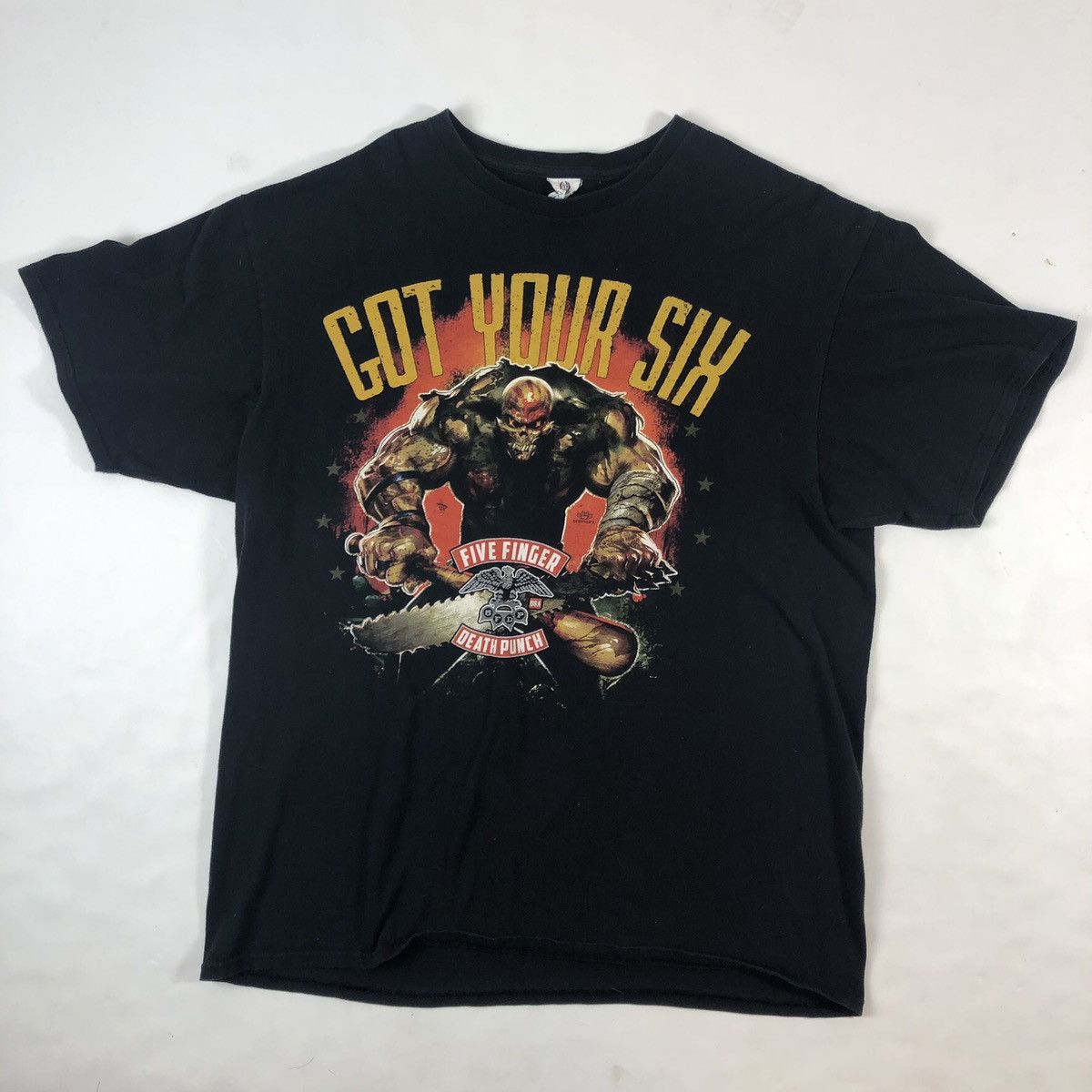 Band Tees Five Finger Death Punch Got Your Six Heavy Metal T-Shirt Size US M / EU 48-50 / 2 - 7 Thumbnail