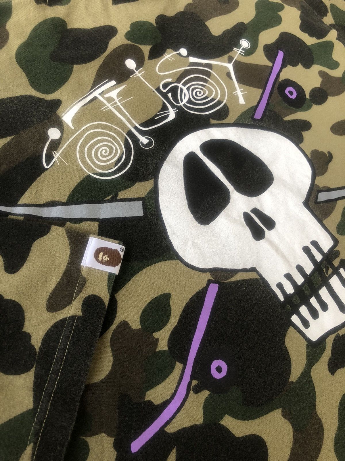 Bape × Stussy Bape x Stussy 30th Anniversary 1st Camo Tee Size US S / EU 44-46 / 1 - 1 Thumbnail