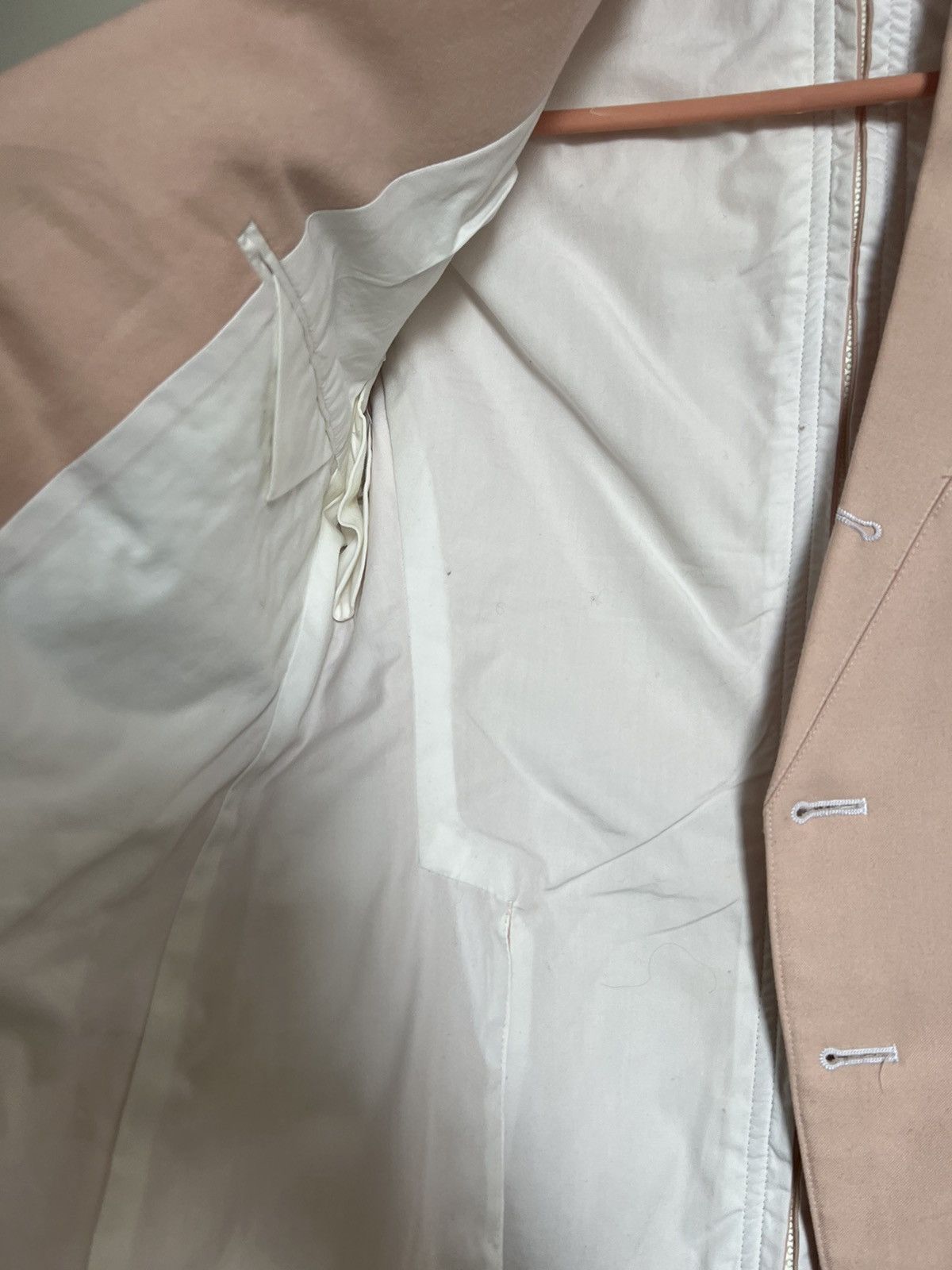 Thom Browne Thom Browne SS17 look 5 pink back zip jacket sz 0 Size 36S - 5 Thumbnail